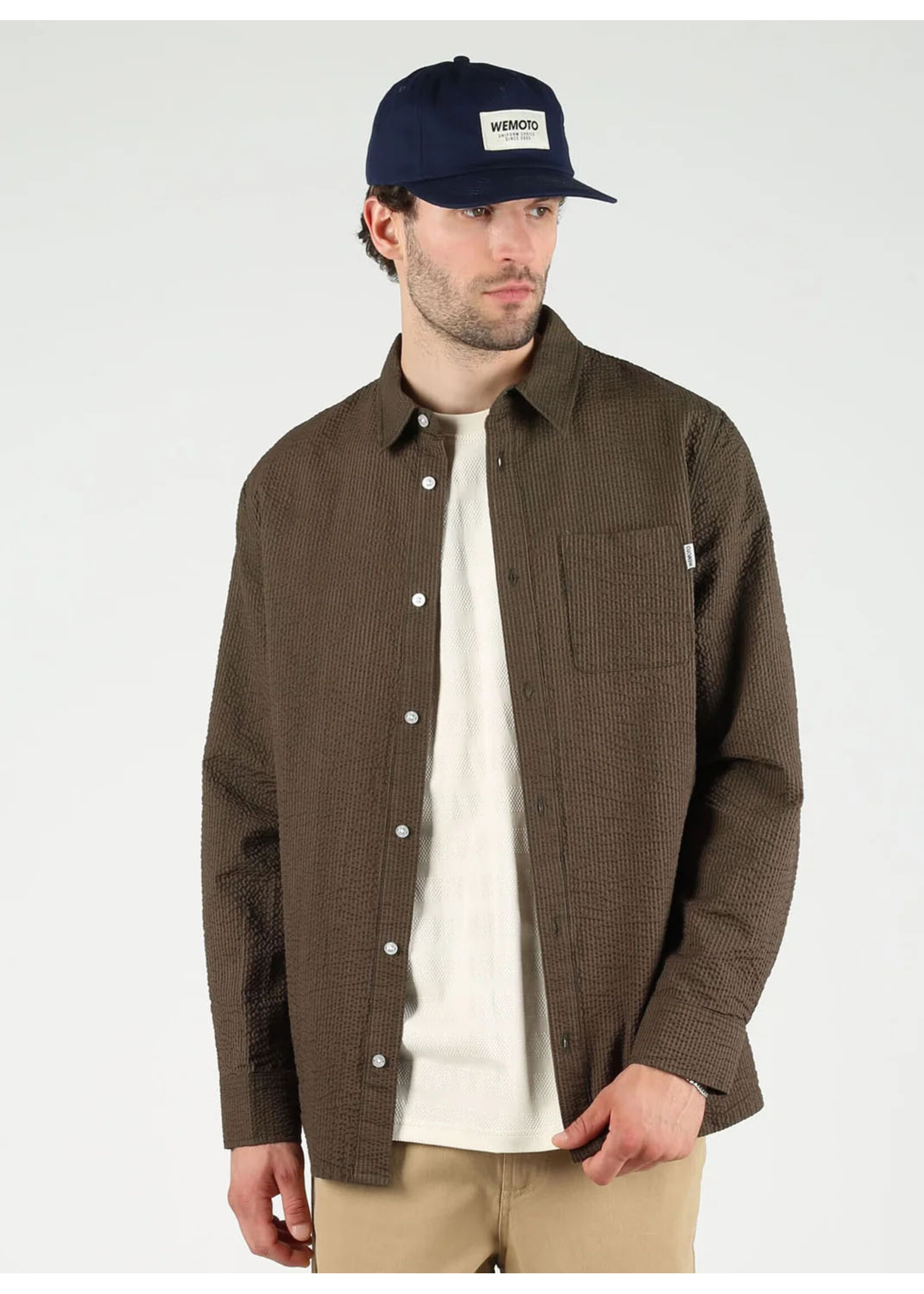 Wemoto Twain Shirt Olive 271.308-608