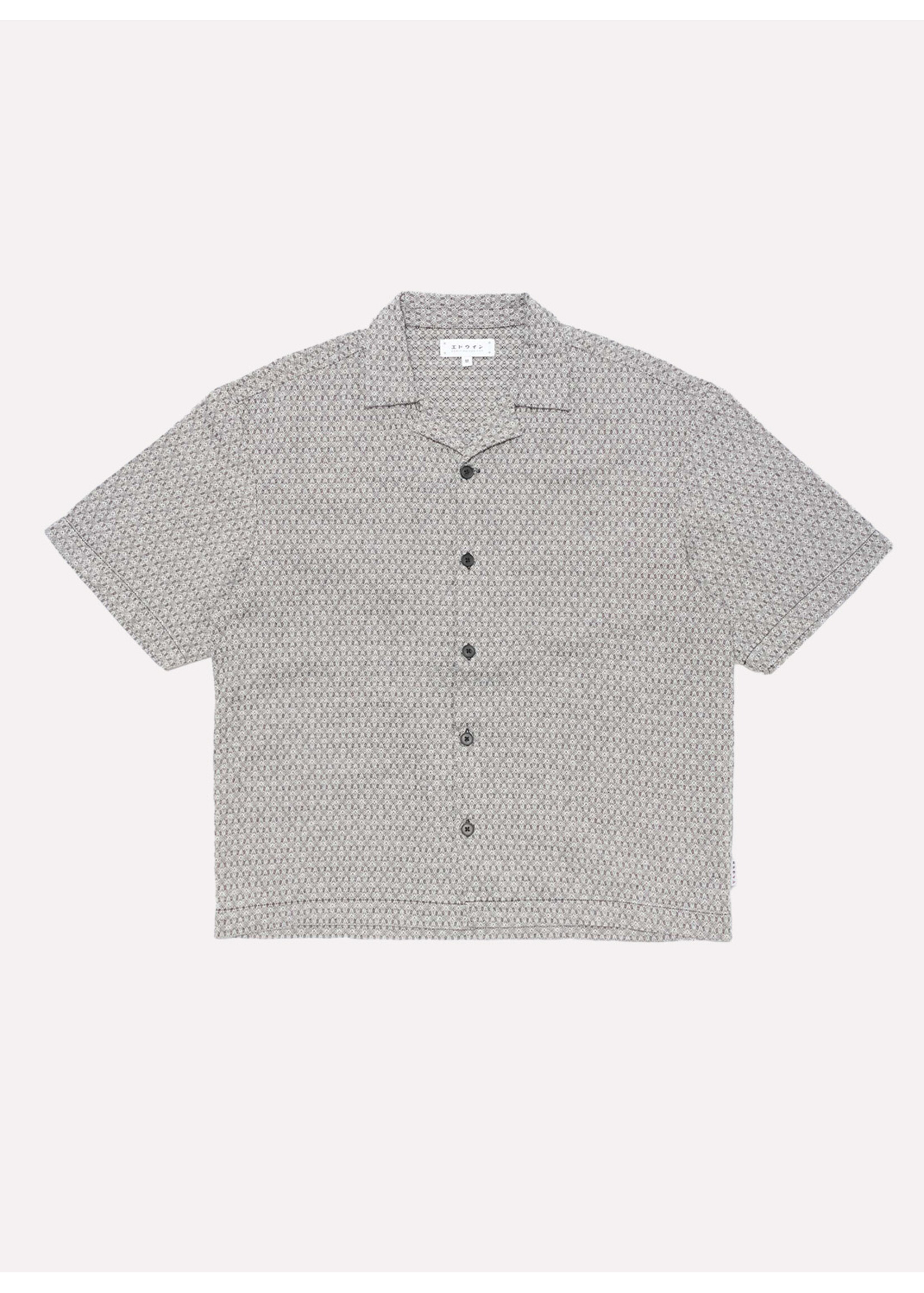 Edwin Saga Shirt SS Black White I036561