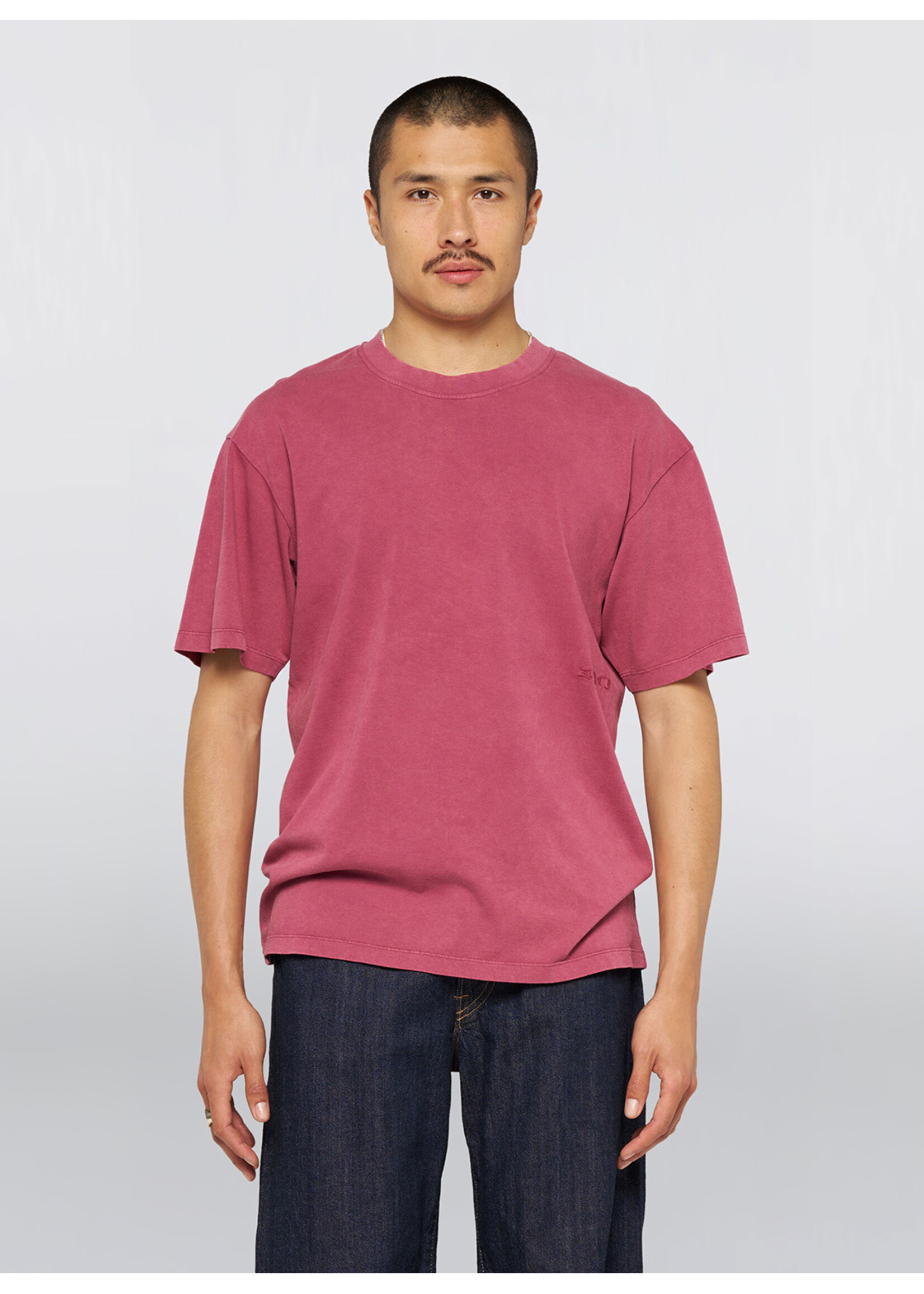 Edwin Axiom T-shirt Red Plum I036580