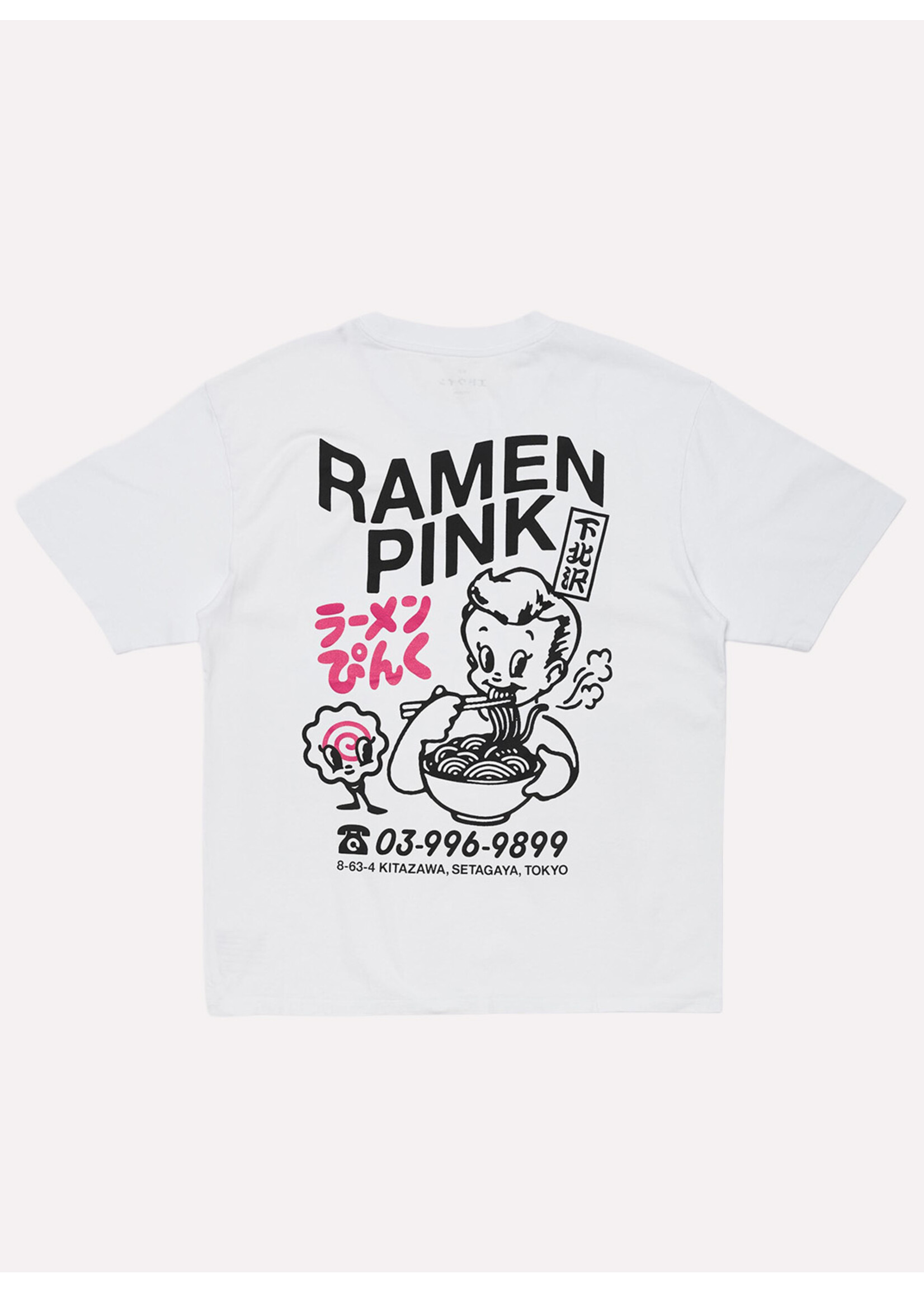Edwin Ramen Pink T-shirt White I036627