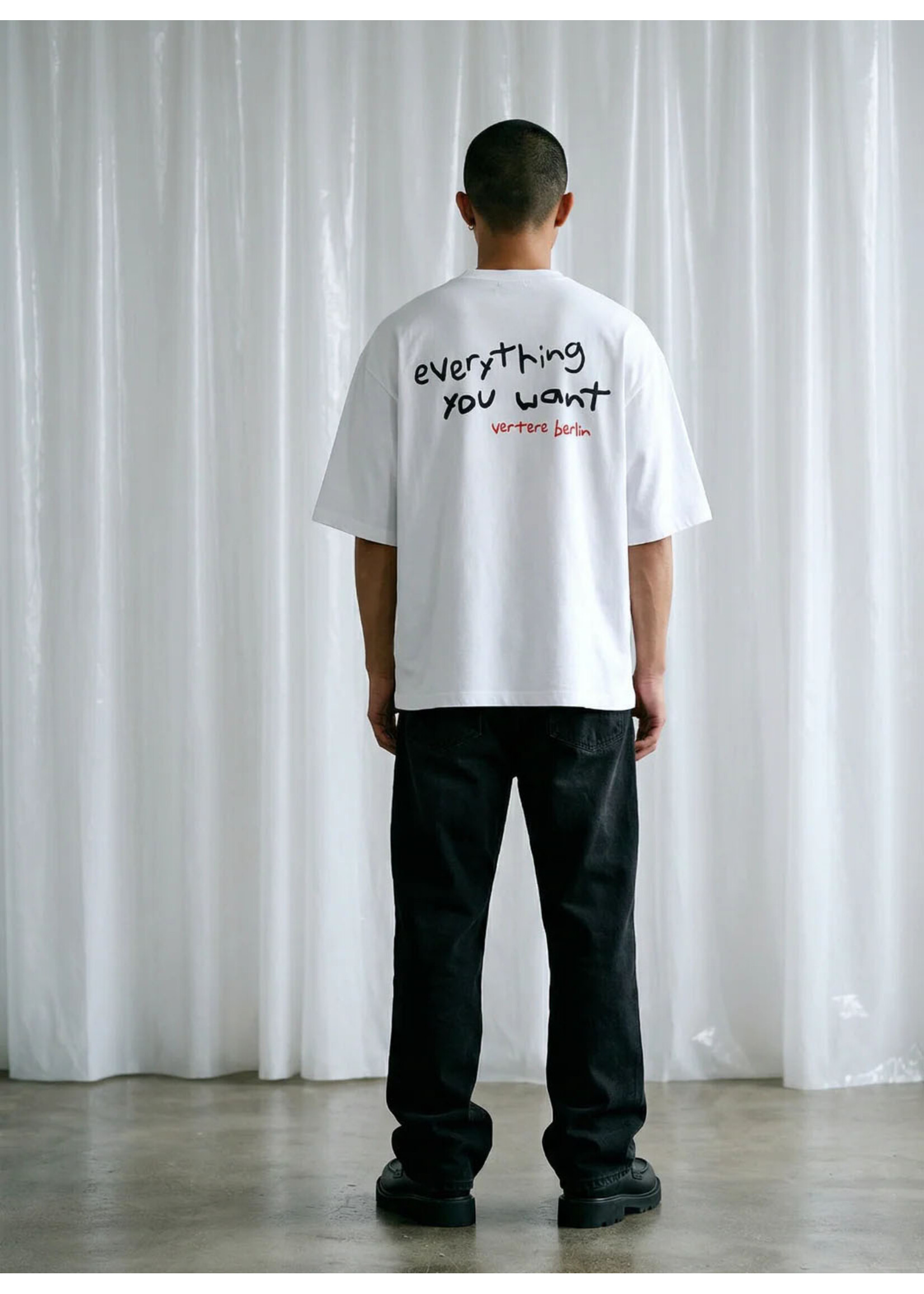 Vertere Berlin Everything You Want T-Shirt White VER-T341-WHT