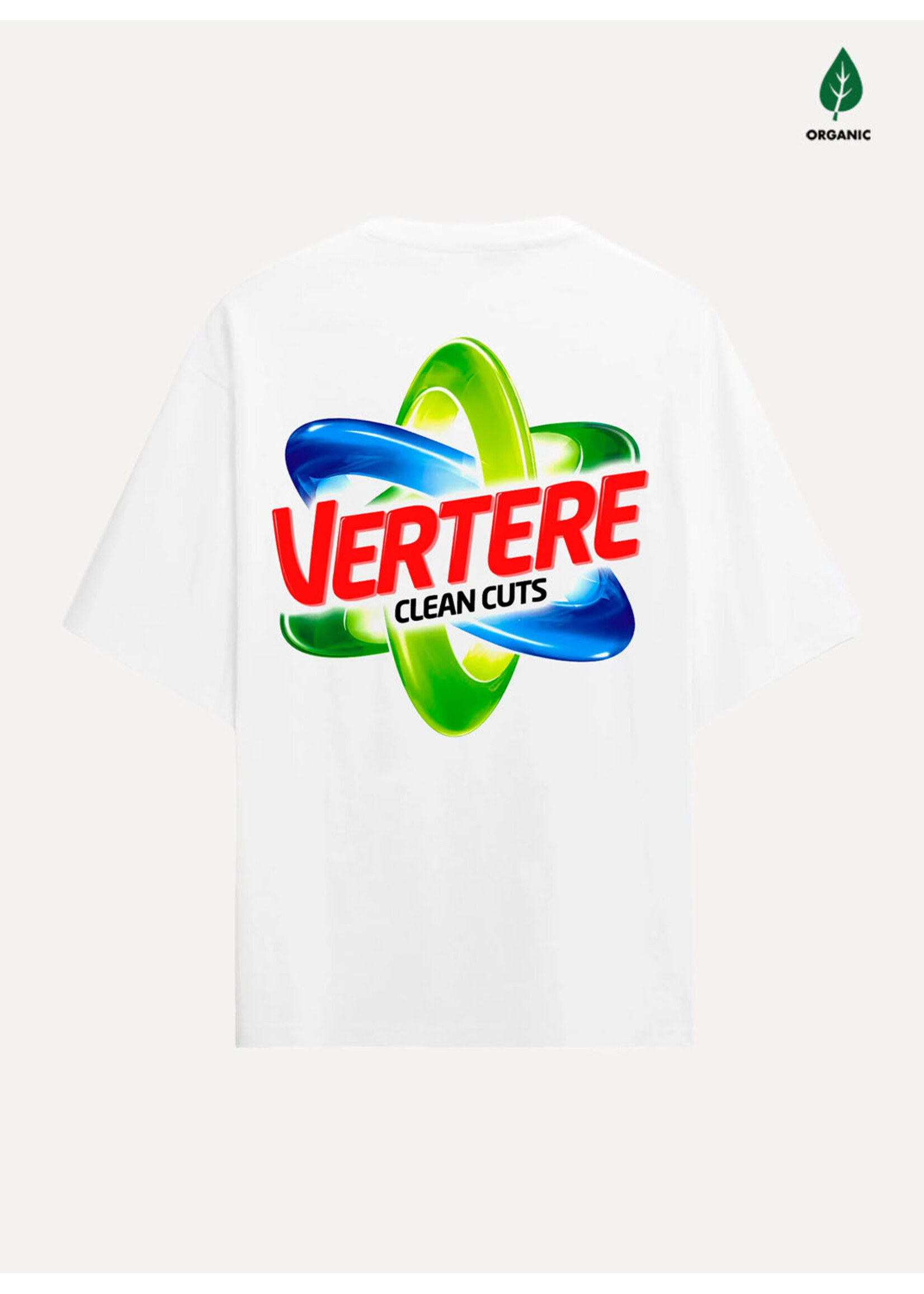 Vertere Berlin Clean Cuts T-shirt White VER-T322-WHT