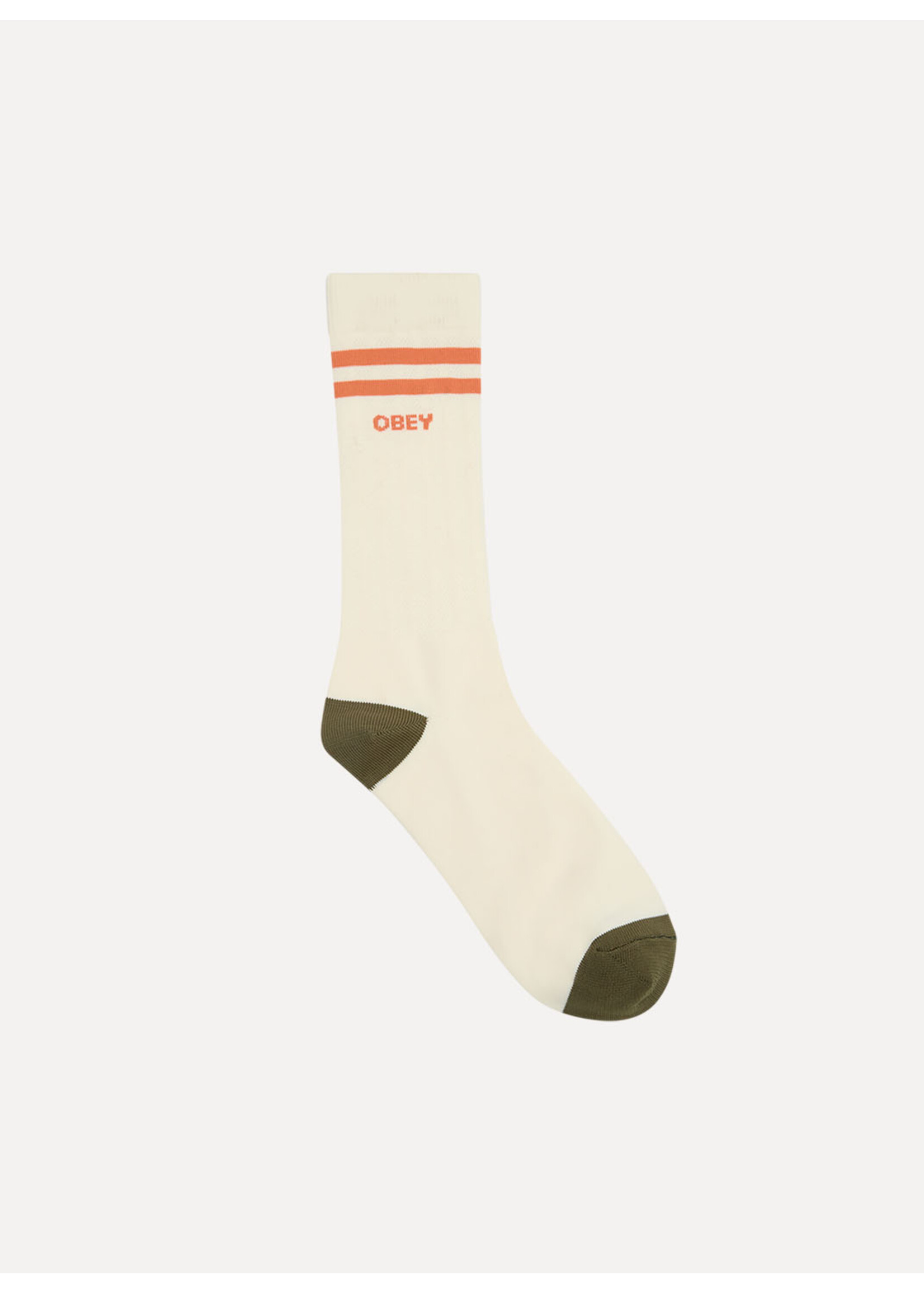Obey Obey Soccer Socks Unbleached / Dusty Orange 100260191-DOG