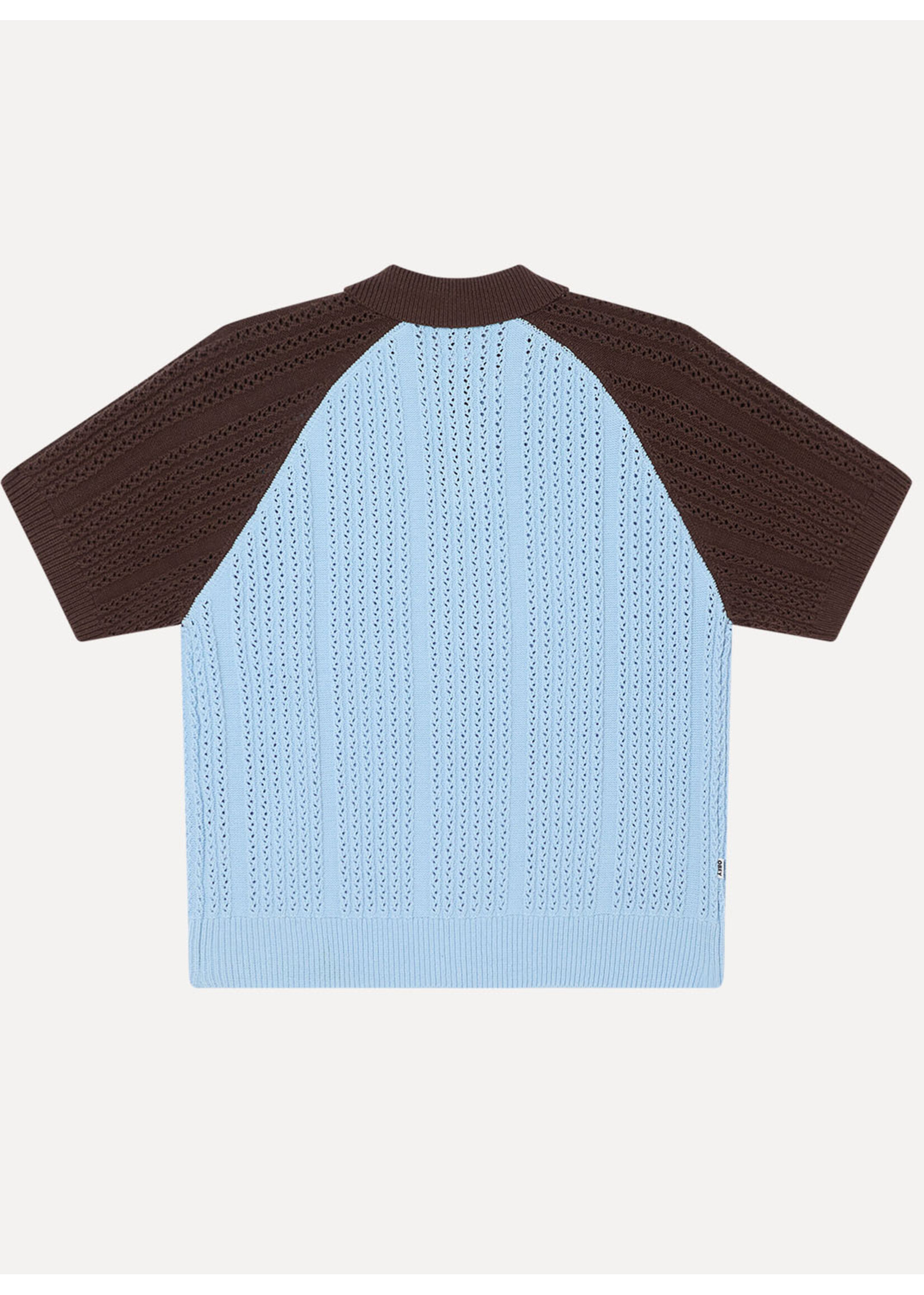 Obey Obey Abel Polo Sweater Skyway Multi 151000119-SKW