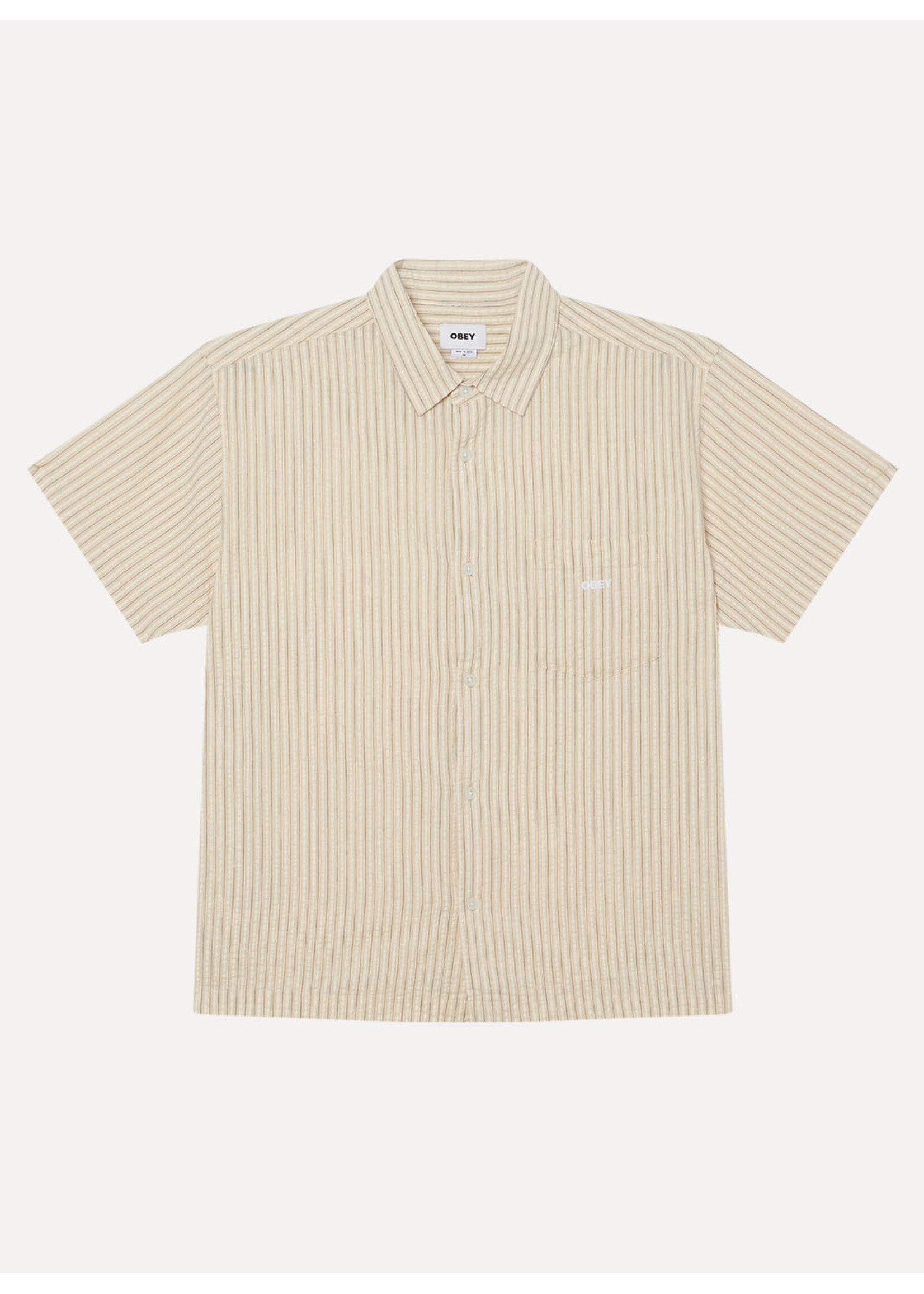 Obey Alan Woven Unbleached Multi 181210453-UBL