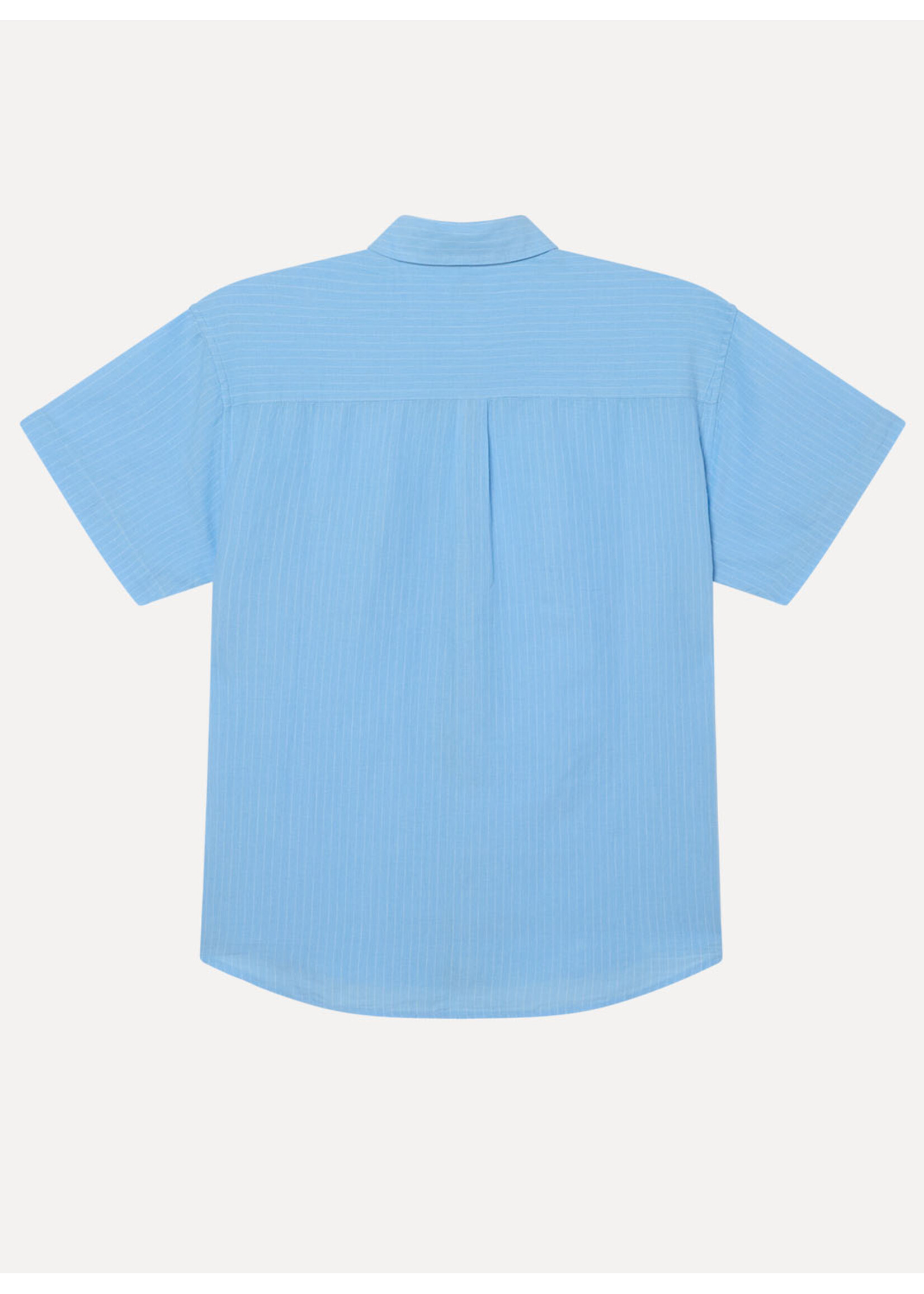 Obey Barry Woven Shirt Sky Blue Multi 181210470-SKY