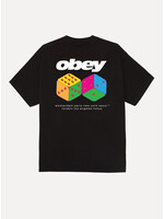 Obey Obey Dice Tee Black 165264348-BLK