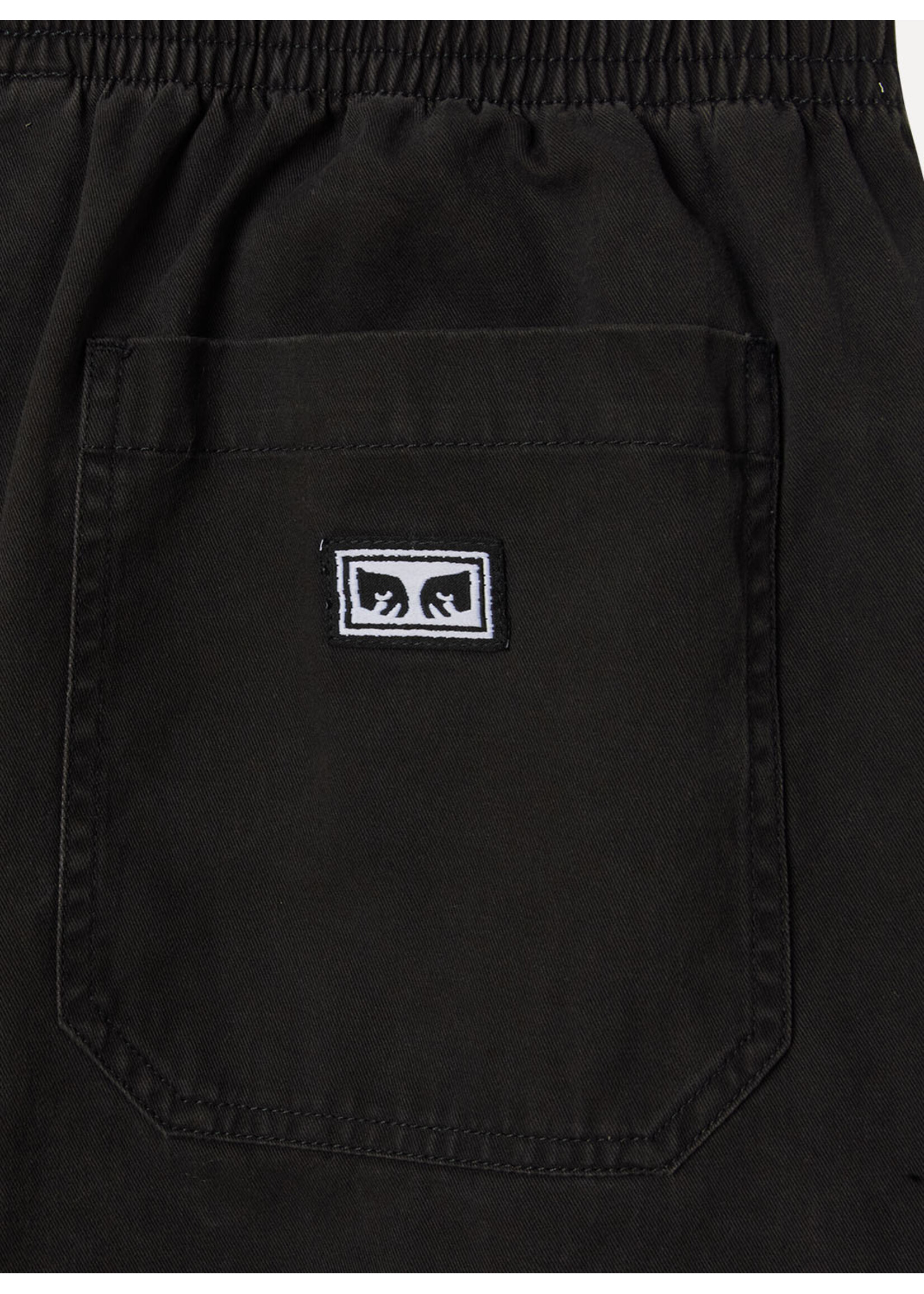 Obey Theo Easy Short Black Faded Wash 172120127-BLK