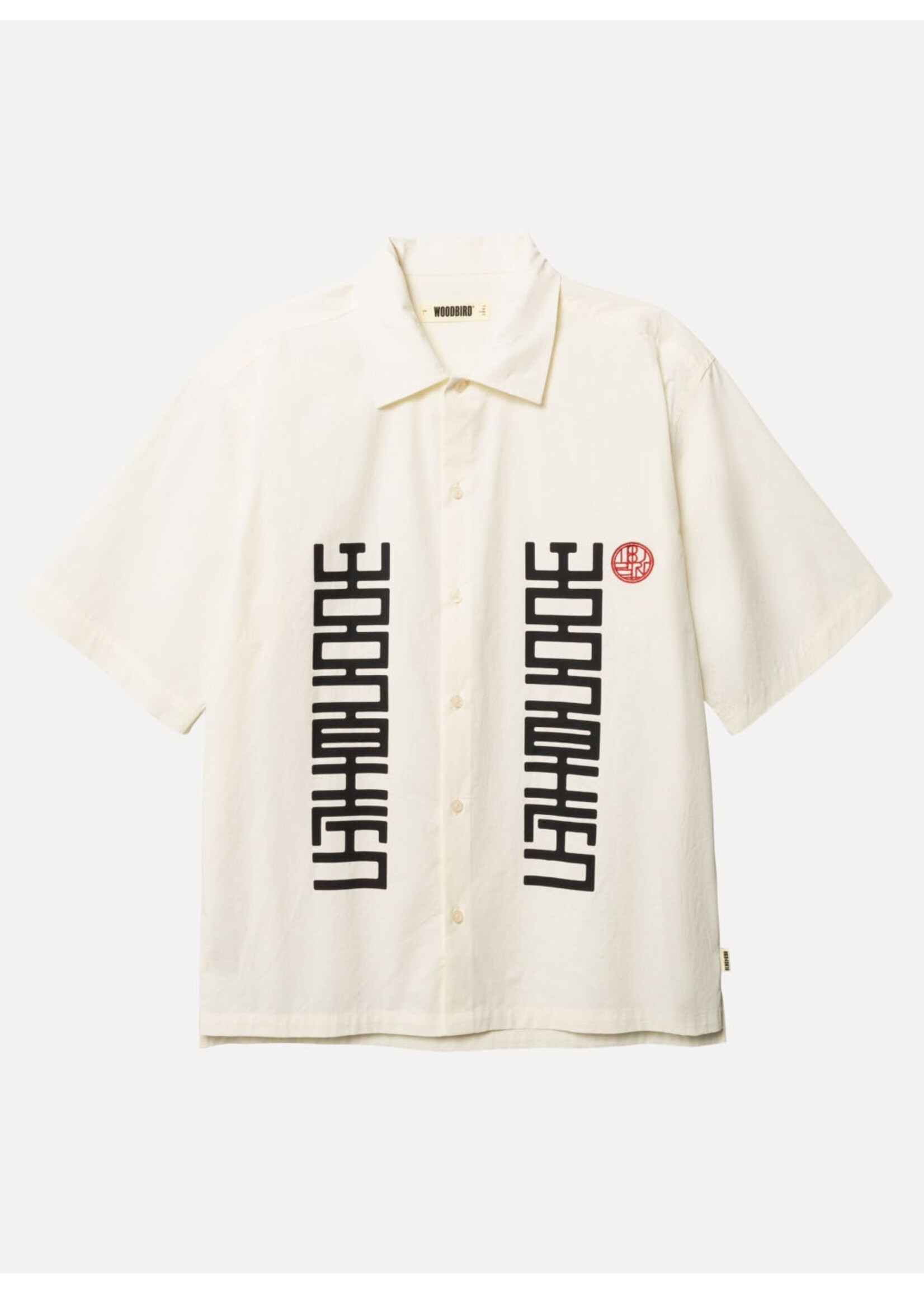 Woodbird WBBanks Sign Shirt Off White 2616-708