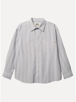 Woodbird WBBuzo Big Stripe Shirt Grey Stripe 2616-710