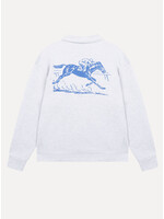 Collectiq Derby Stakes Half Zip Light Gray Marl CC62008