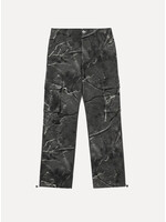 Vertere Berlin Tetra AOP Cargo Pant Black VER-P77-BLK