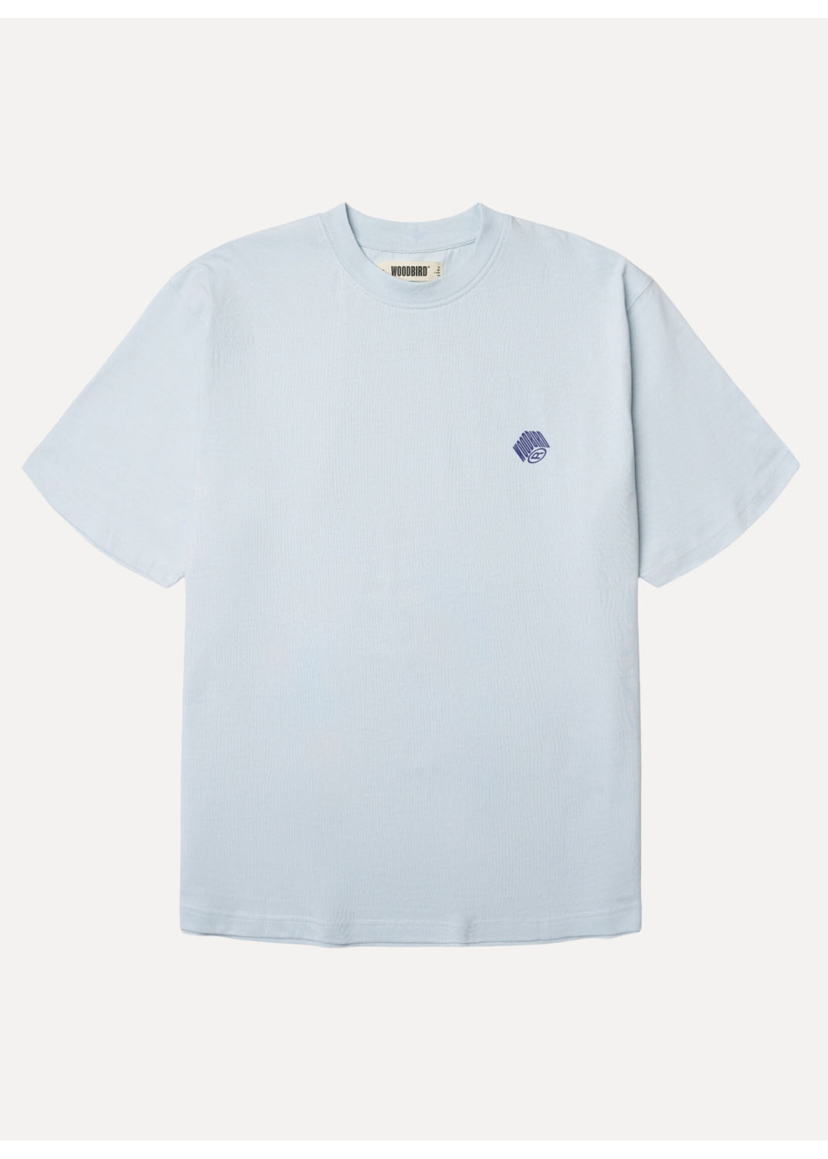 Woodbird WBBaine Carp Tee Light Blue 2626-400