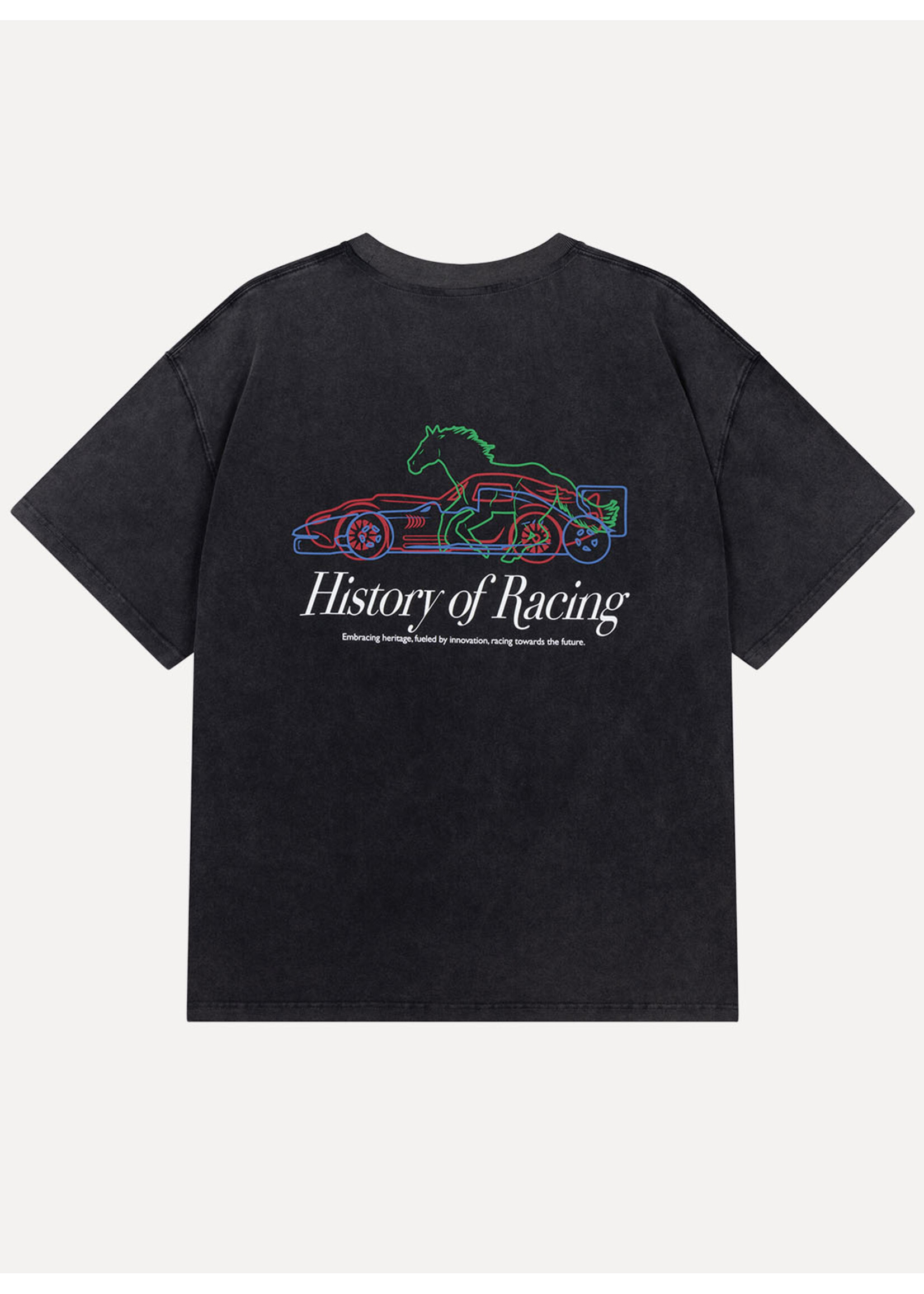 Collectiq History Tee Faded Black CC-61005