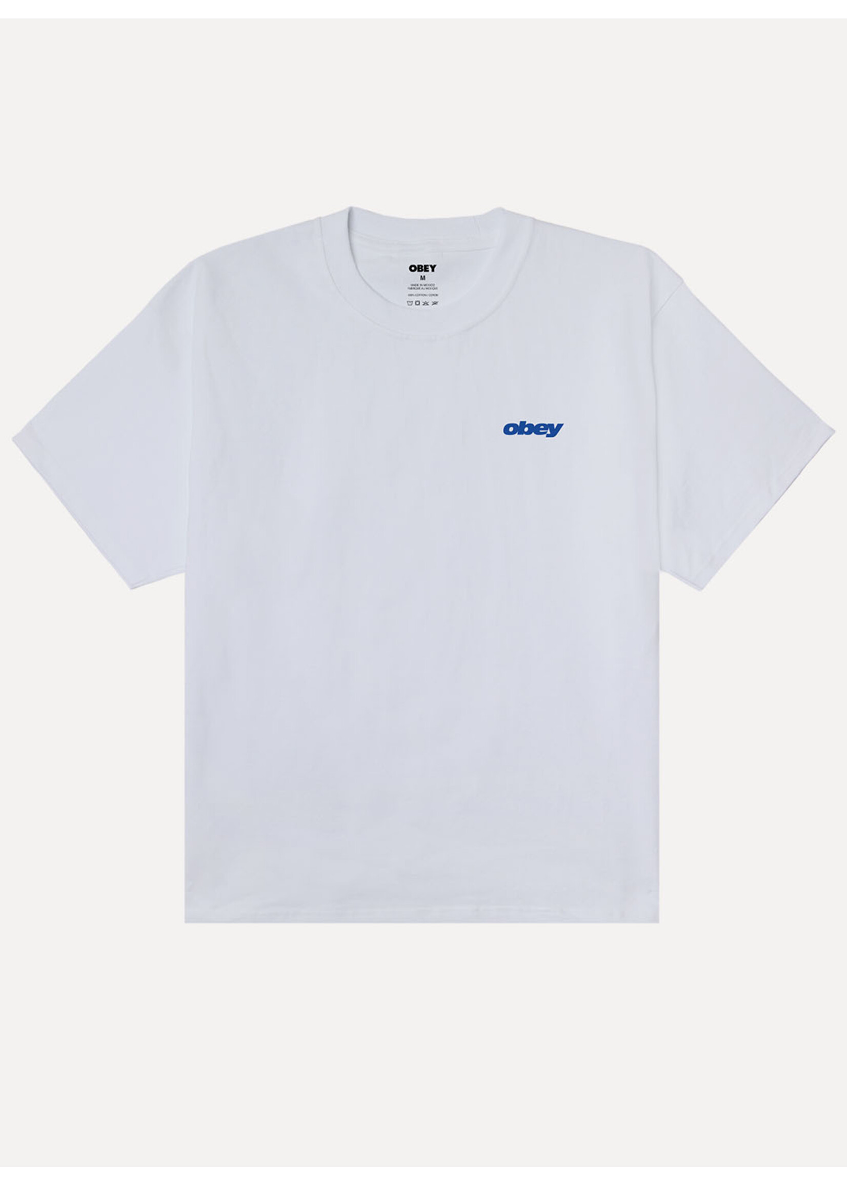Obey Obey Get Up Tee White 168024377-WHT