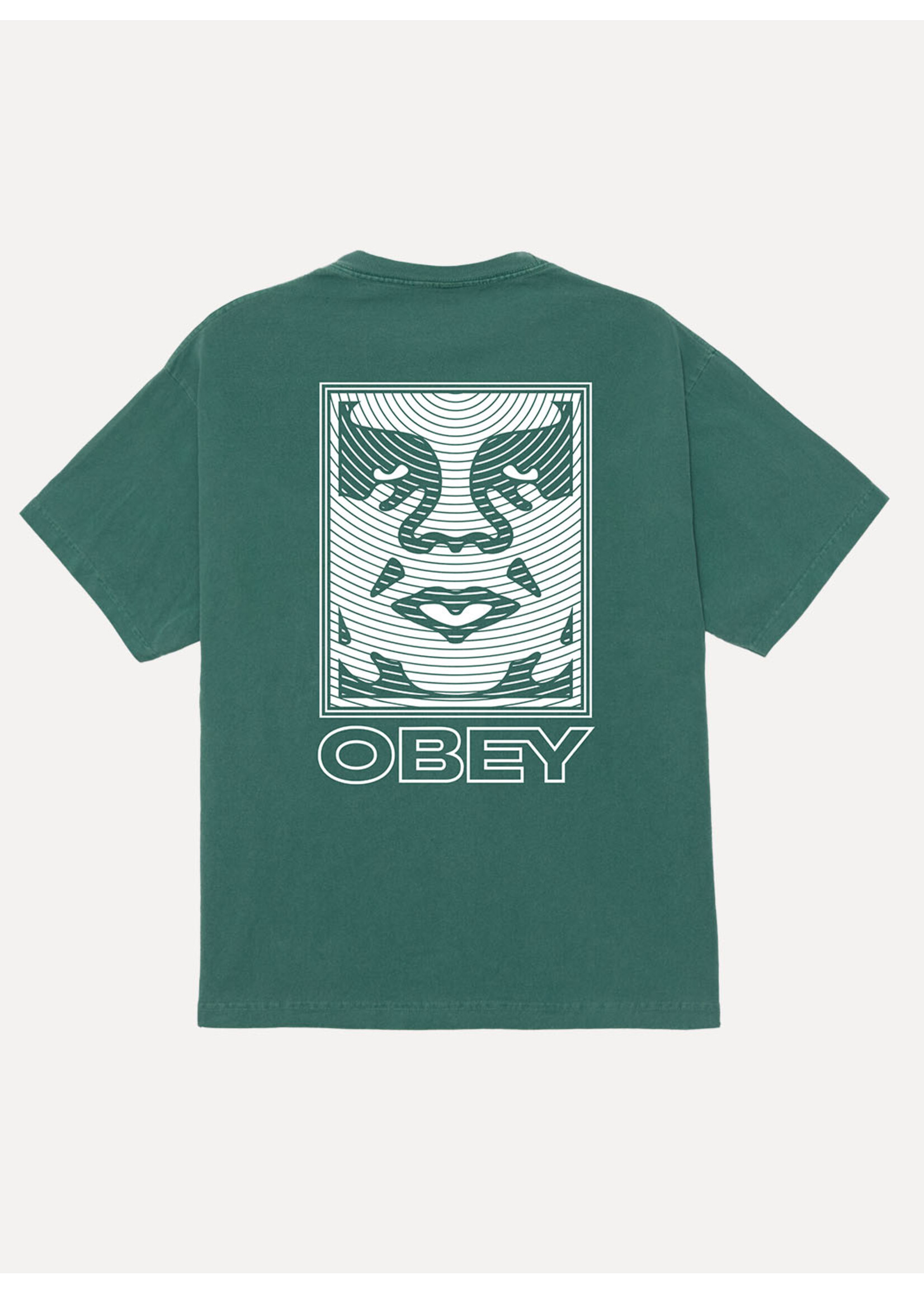 Obey Obey Ripple Tee Pigment Rainforest 167924339-RFR