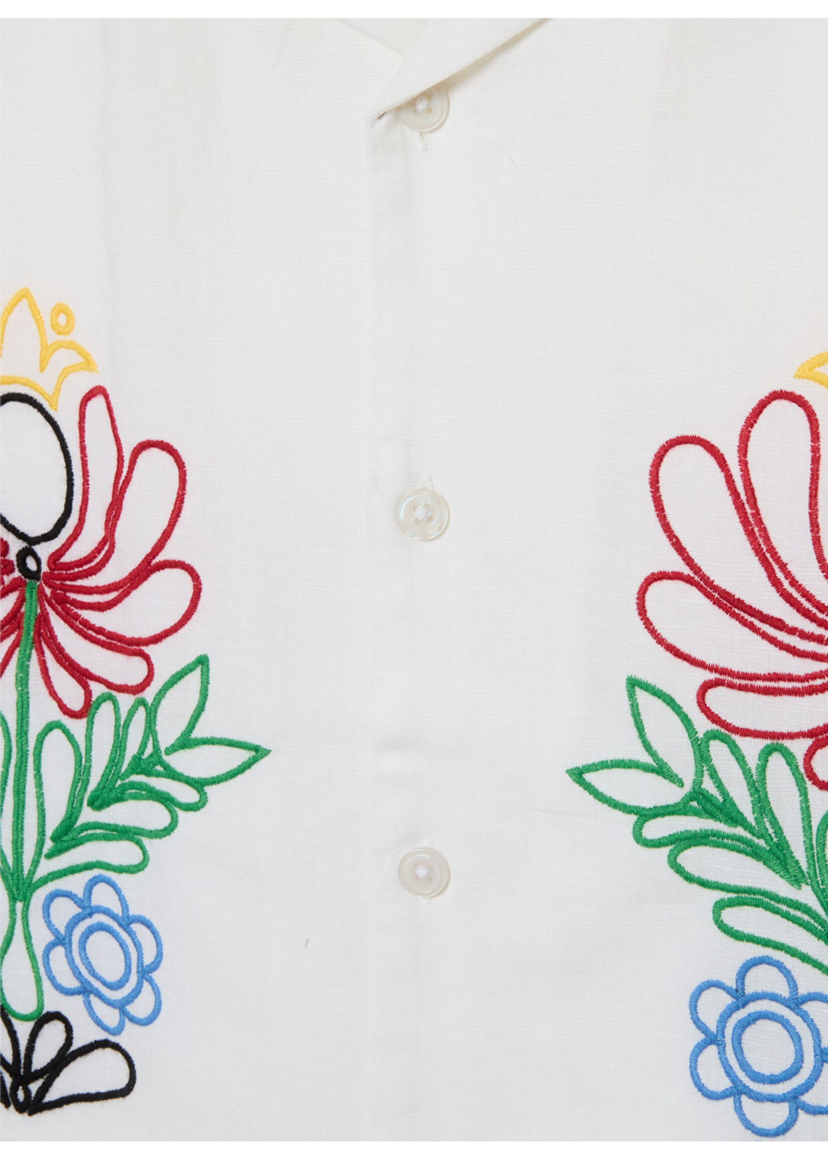 Obey Perry Woven Shirt White 181210465-WHT