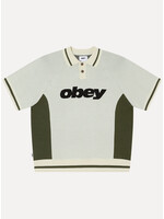 Obey Obey Sport Polo Sweater Unbleached Multi 151000125-UBL
