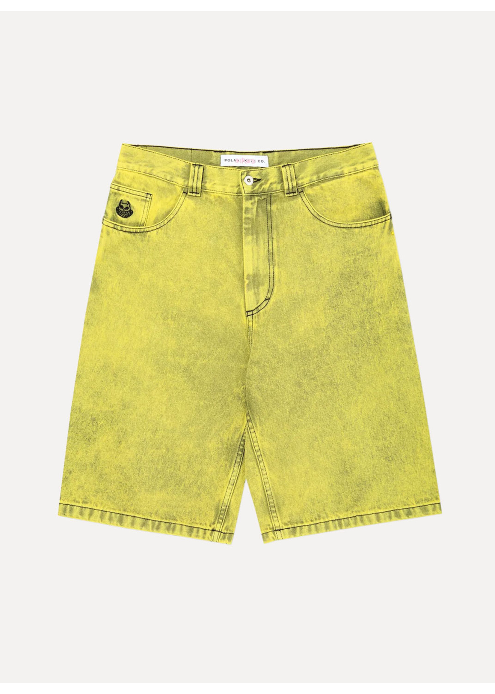 Polar Skate Co. Big Boy Shorts Angel Child Lemon Black