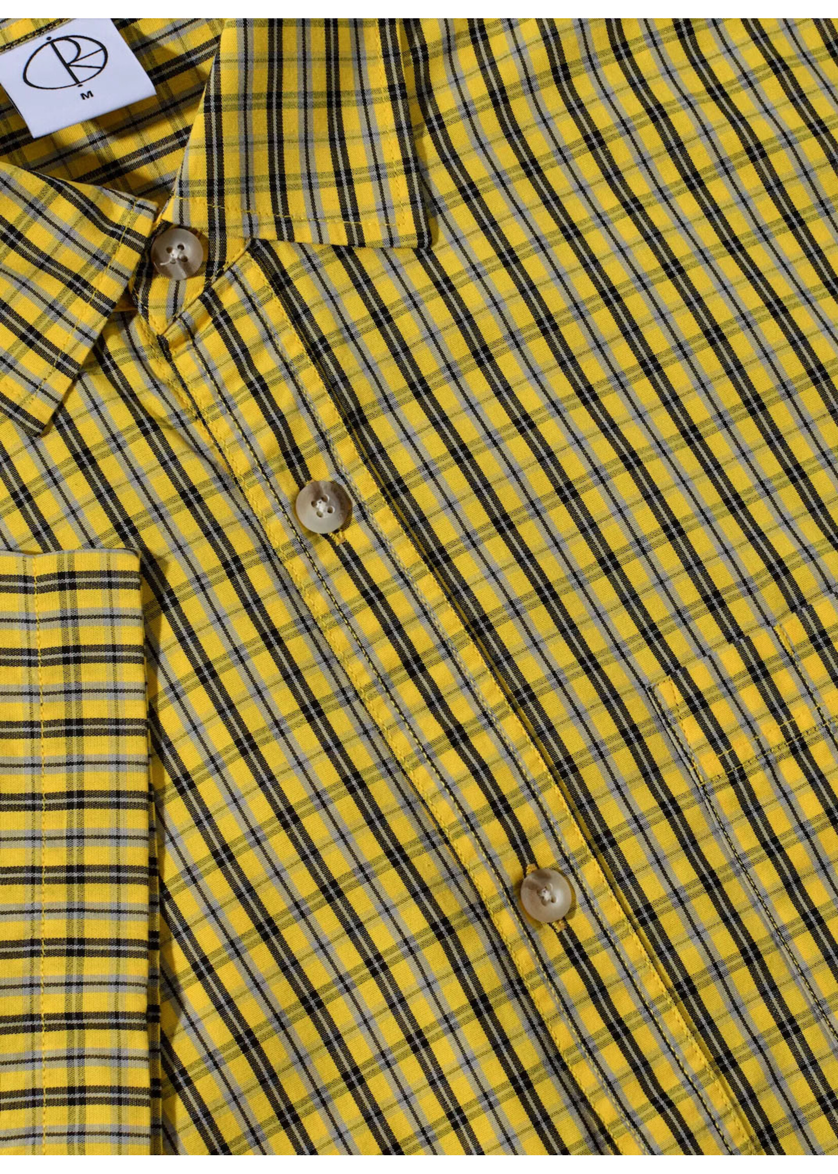 Polar Skate Co. Mitchel Shirt Lemon/Black