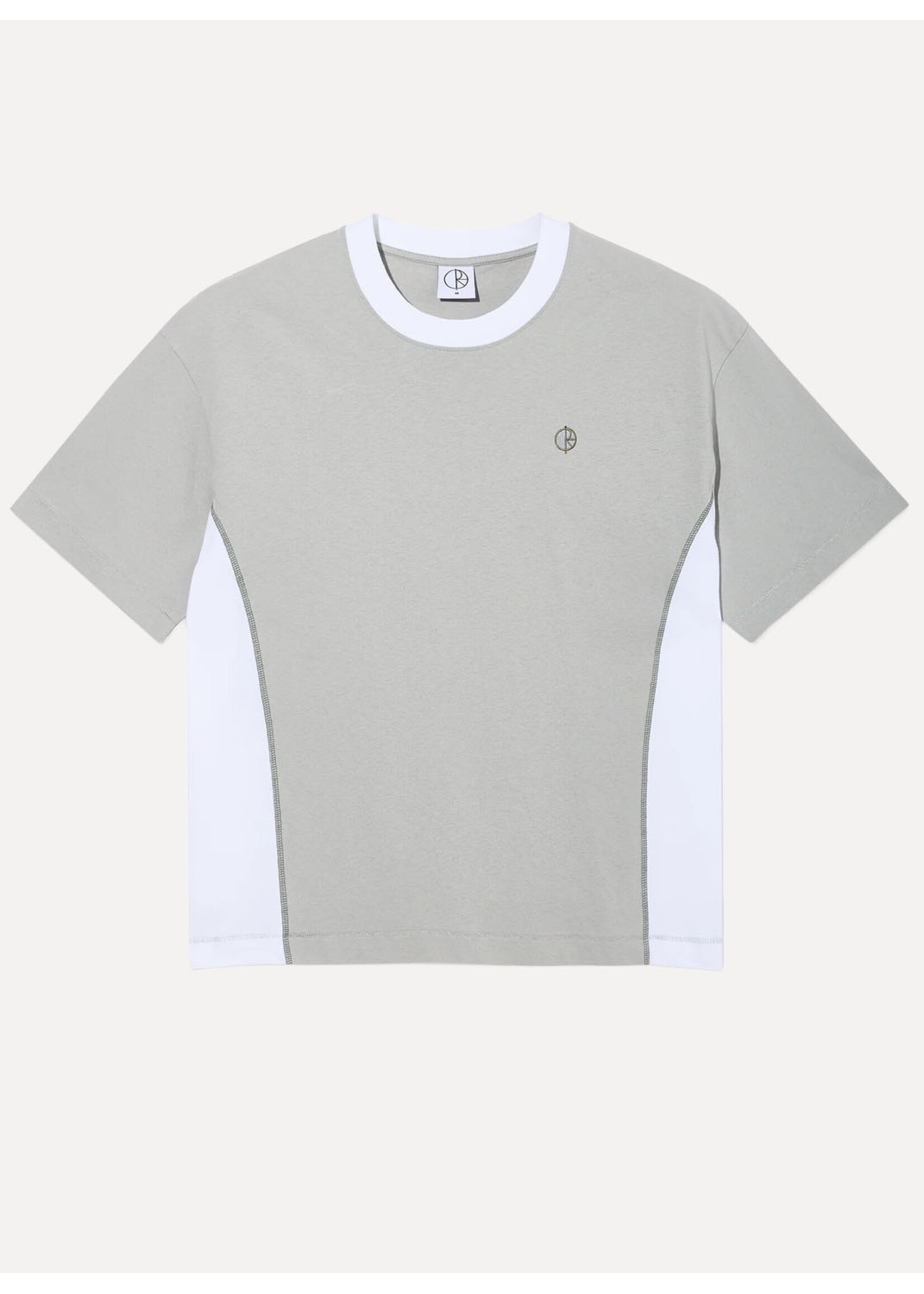 Polar Skate Co. Surf Panel Tee Silver/White