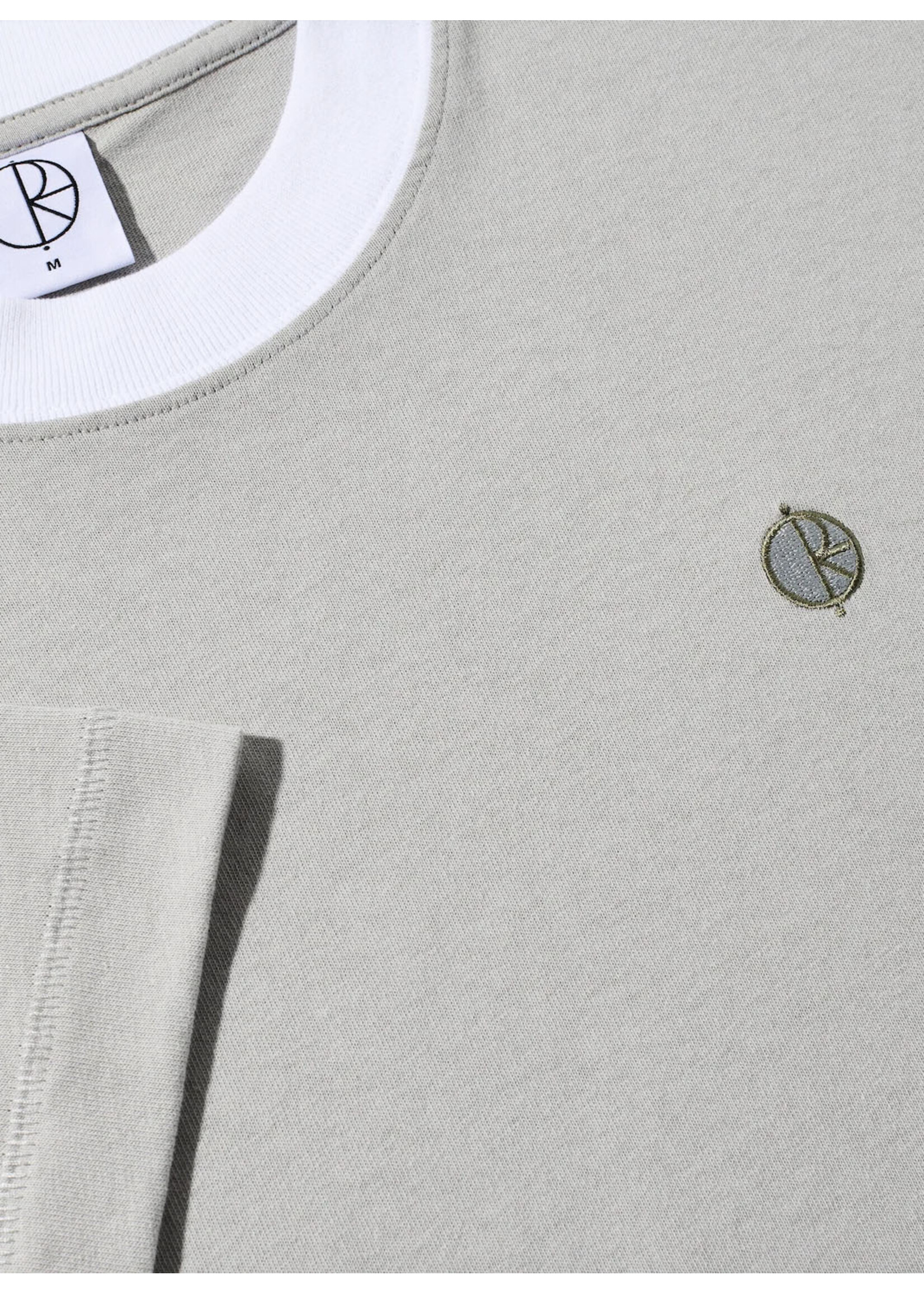 Polar Skate Co. Surf Panel Tee Silver/White