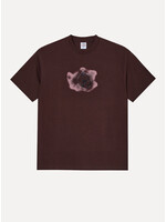Polar Skate Co. Tee Metal Logo Washed Bordeaux