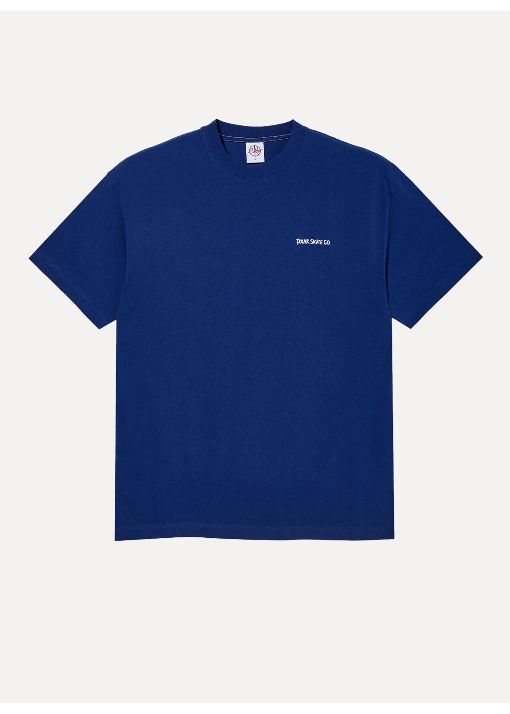 Polar Skate Co. Contrast Tee Doodle Ultramarine/White