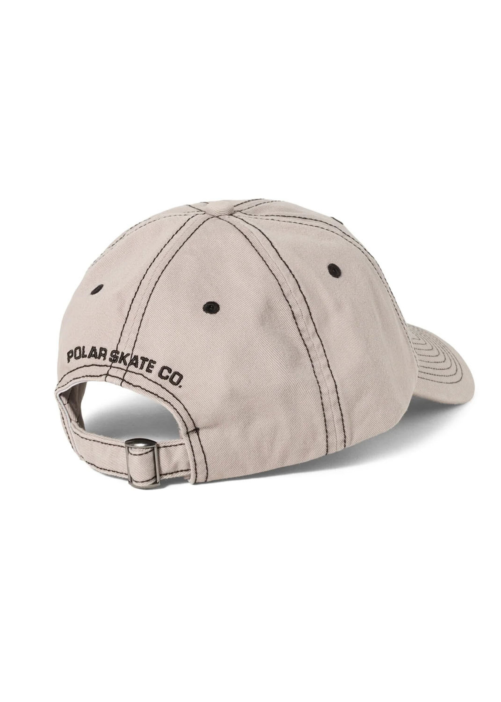 Polar Skate Co. Sai Cap Contrast Washed Grey
