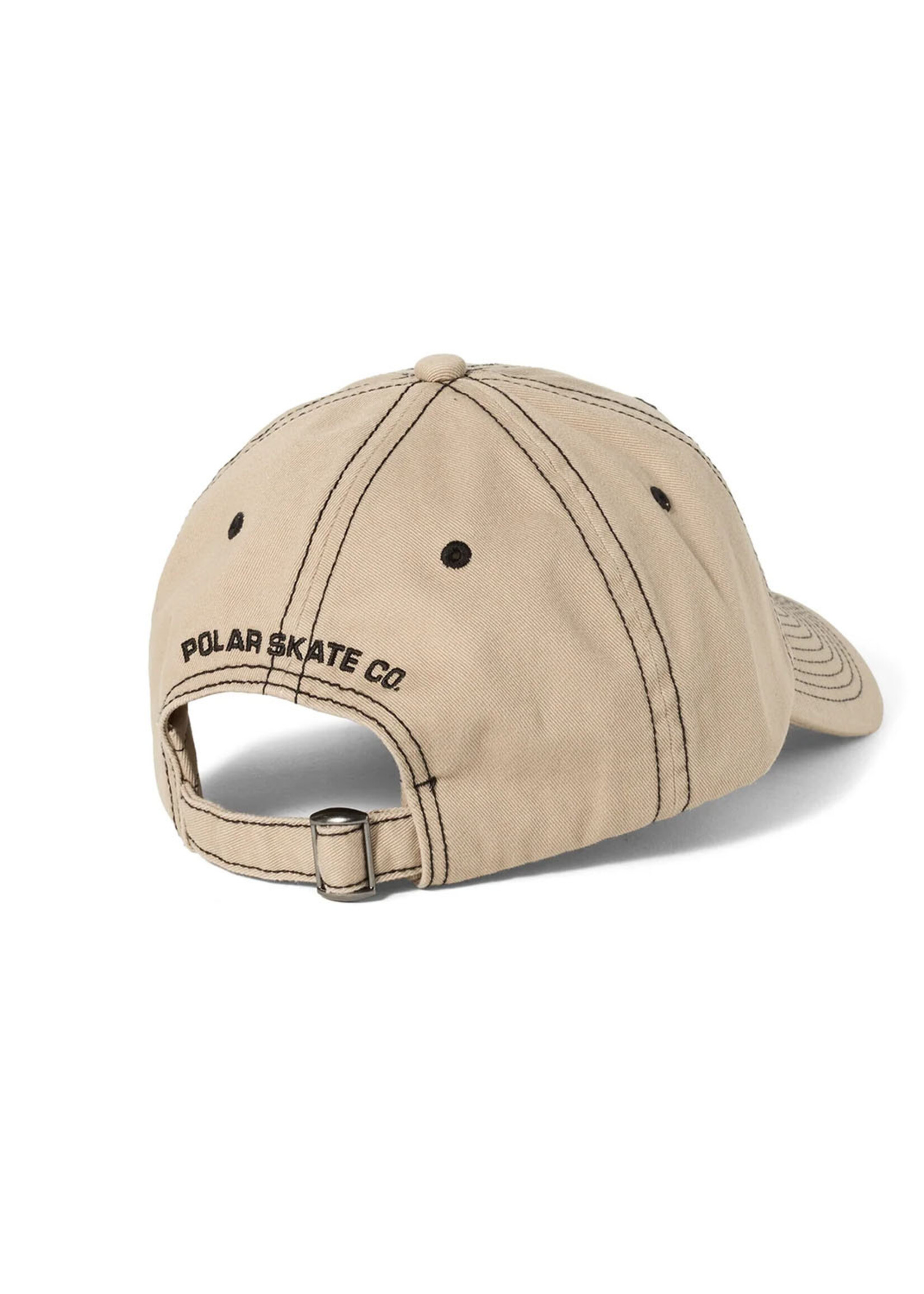 Polar Skate Co. Sai Cap Contrast Washed Taupe