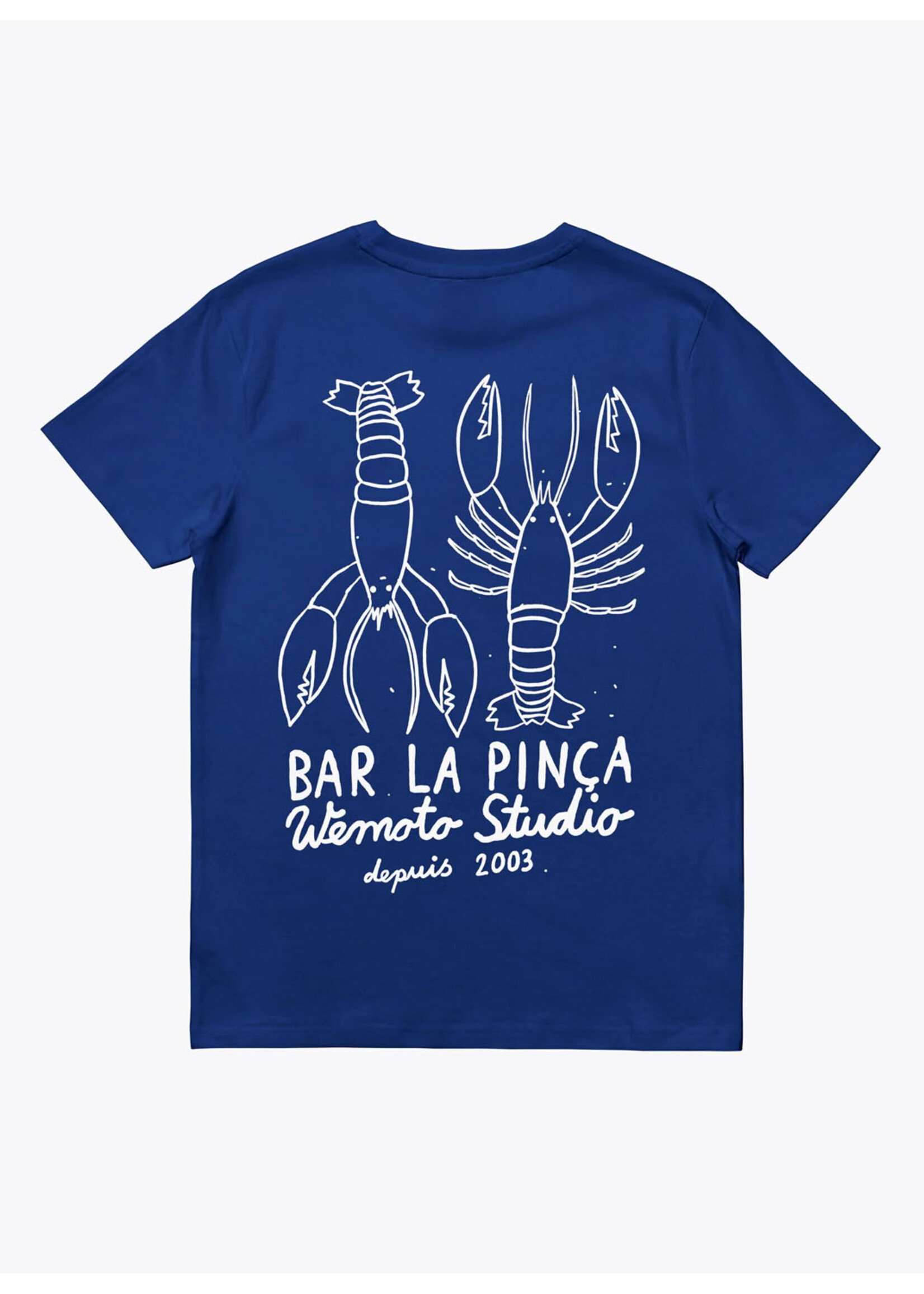Wemoto Pinca tee Royal Blue 274.121-415