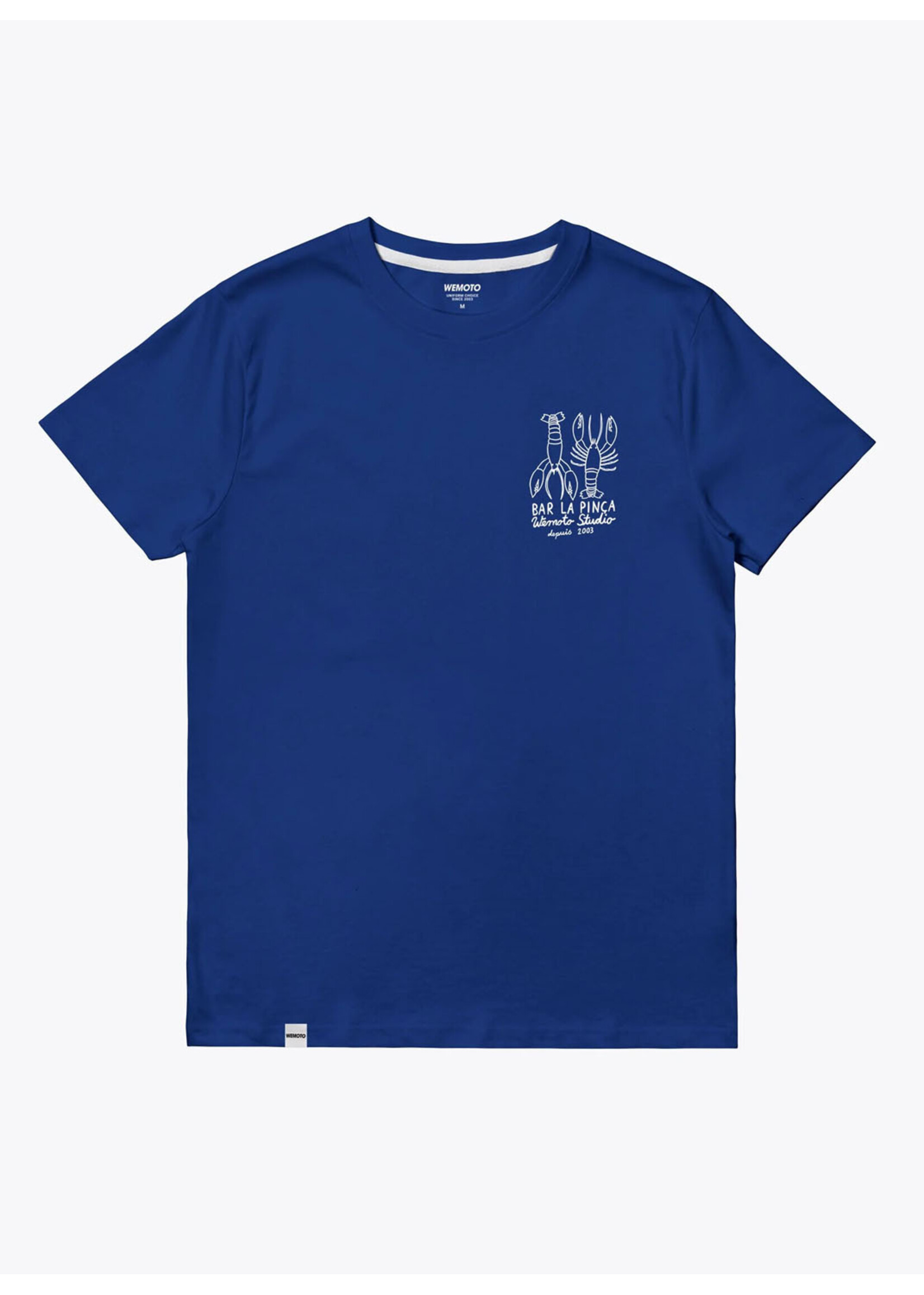 Wemoto Pinca tee Royal Blue 274.121-415