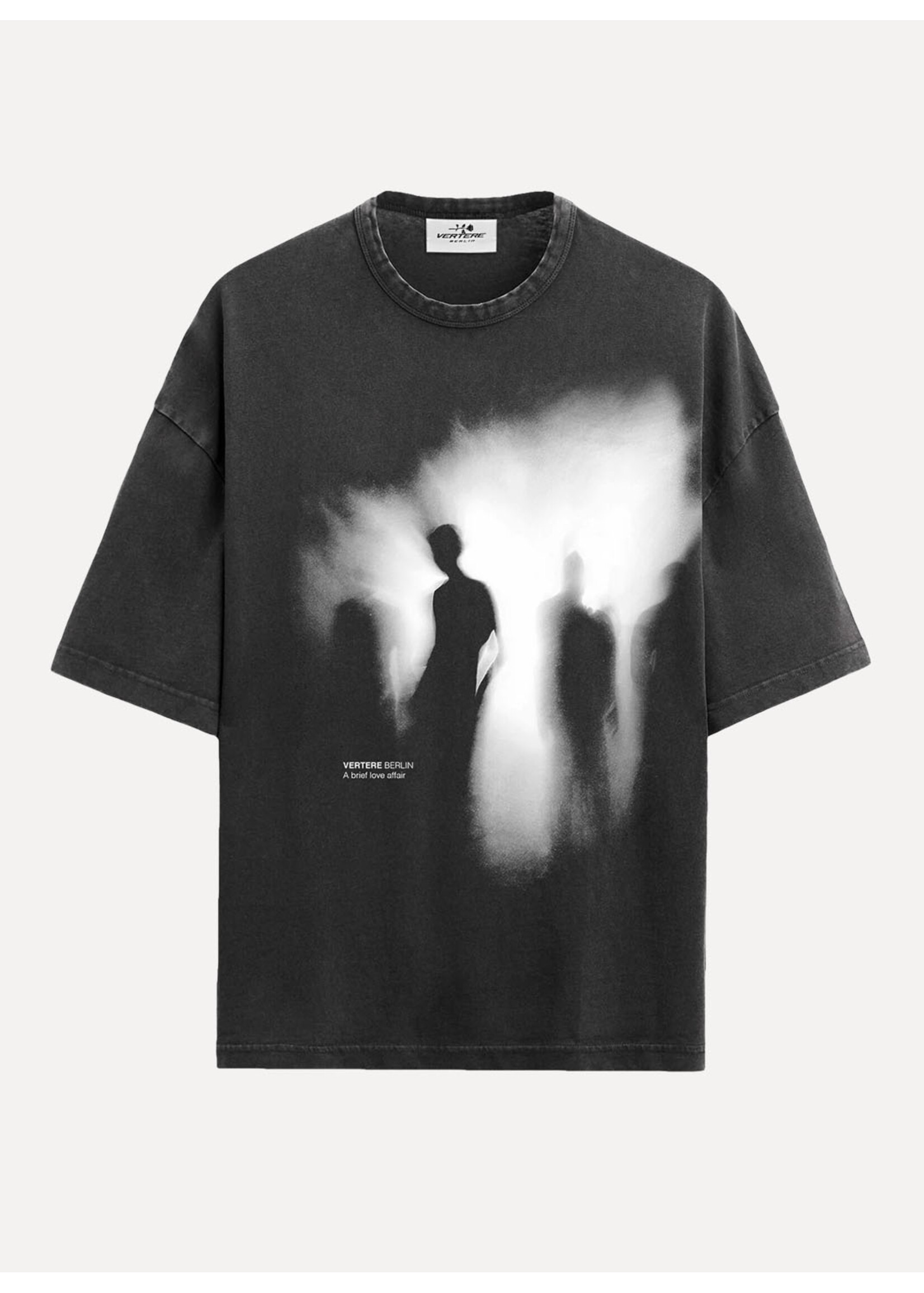 Vertere Berlin Anonymity T-Shirt Washed Black VER-T363-WSDBLK