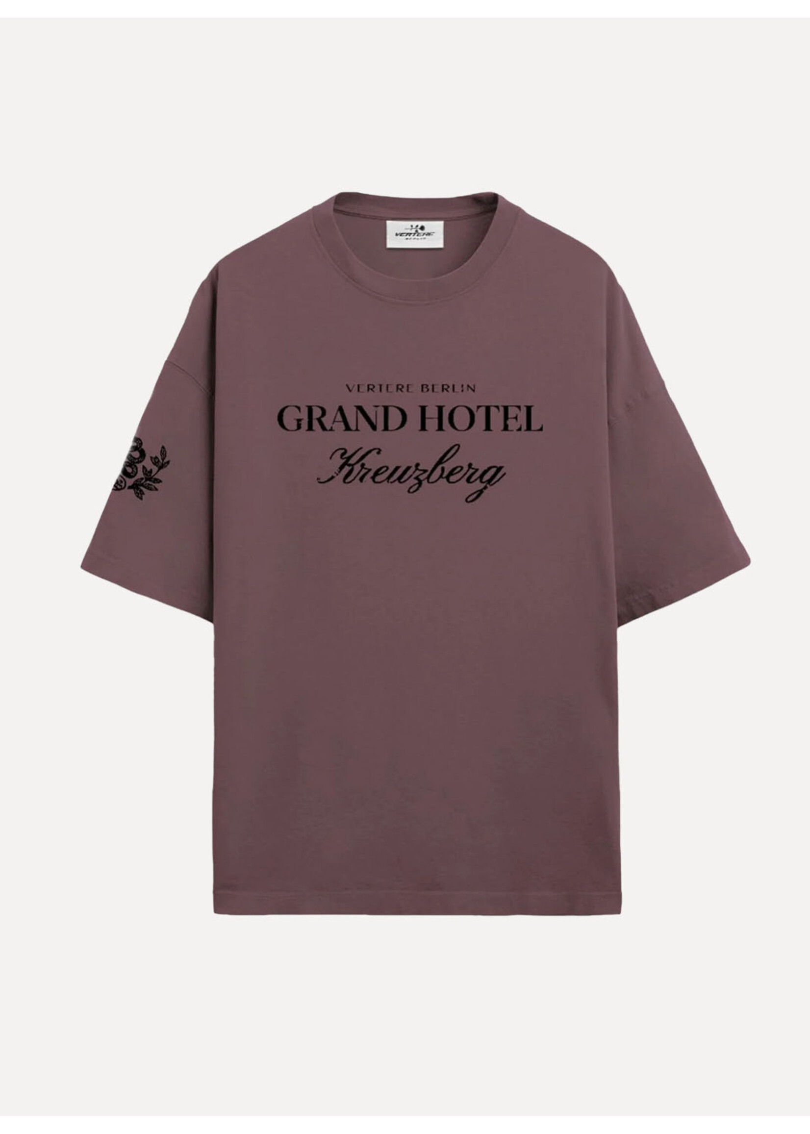 Vertere Berlin Grand Hotel T-Shirt Plum VER-T359-PLU