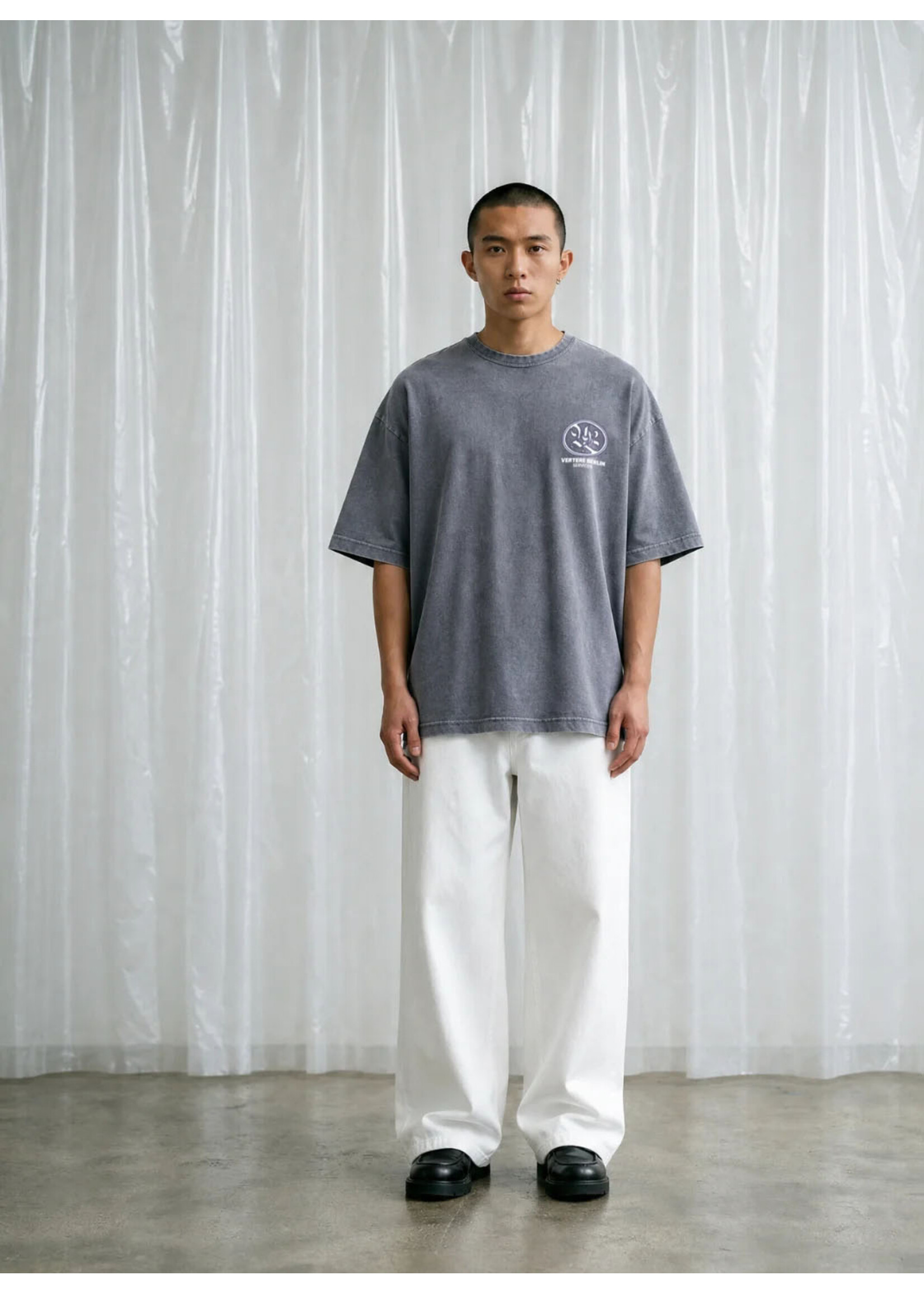 Vertere Berlin Spectra T-Shirt Washed Grey VER-T355-WSDGREY