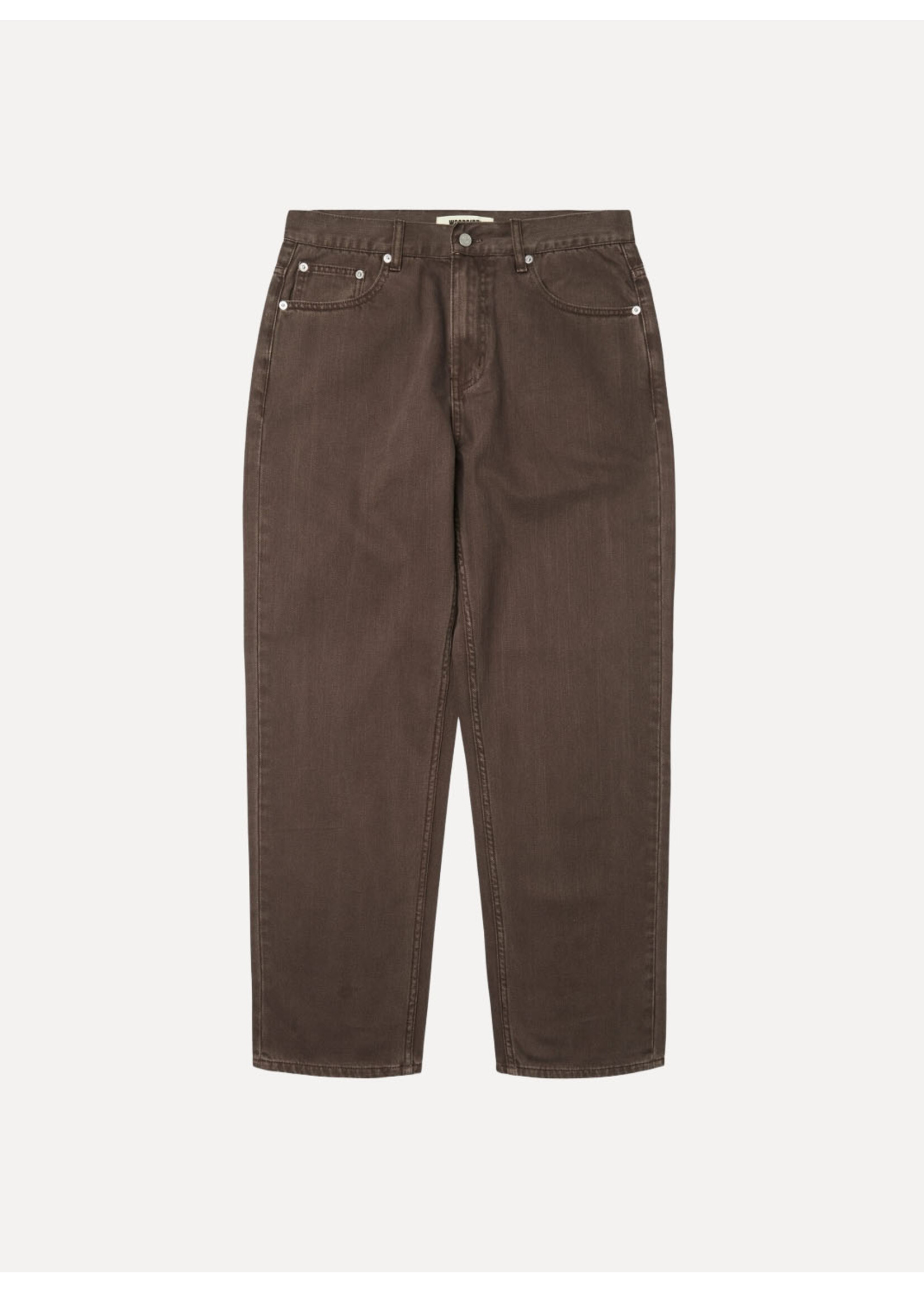 Woodbird WBLeroy Brown Jeans Washed Brown 2636-102