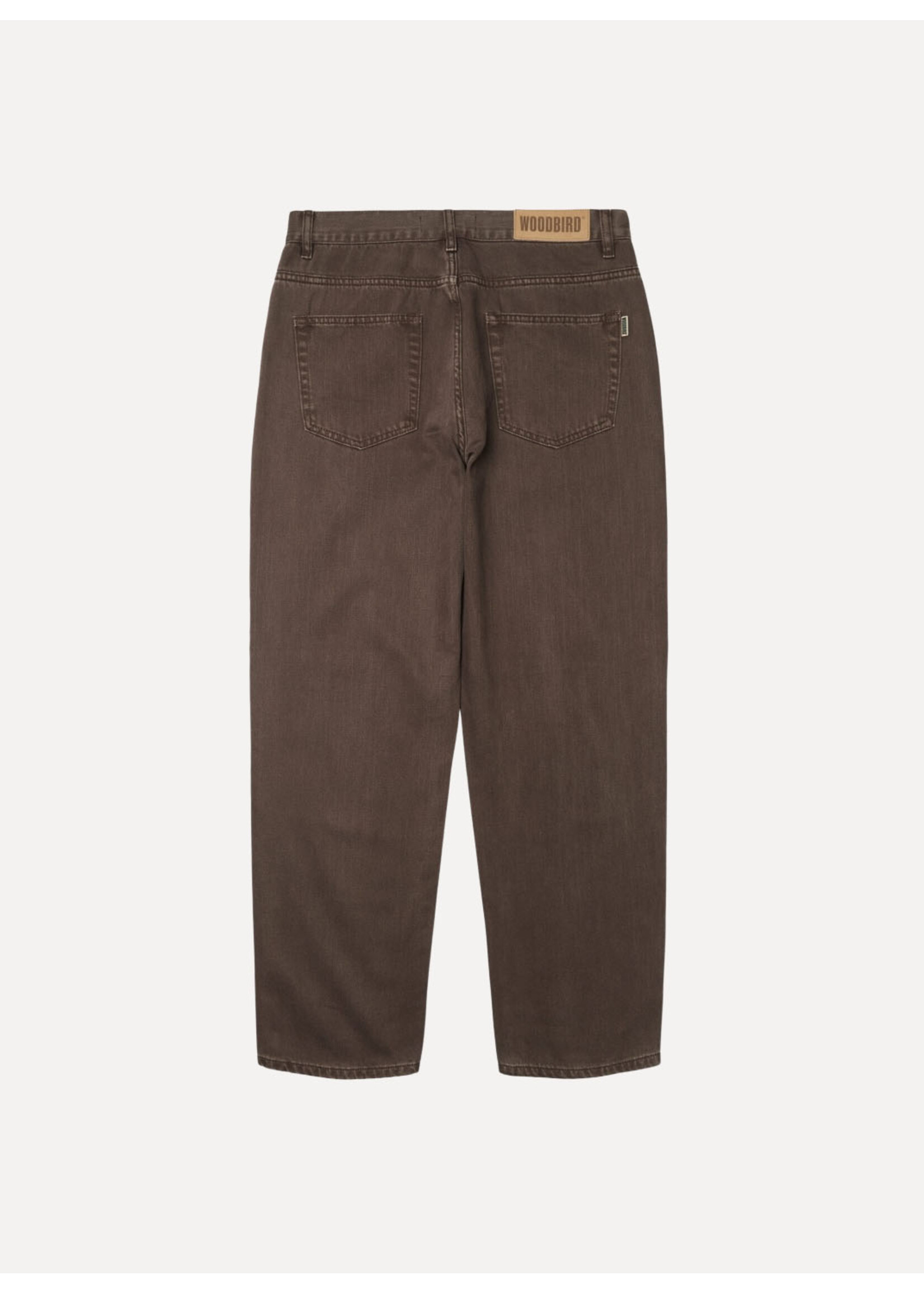 Woodbird WBLeroy Brown Jeans Washed Brown 2636-102