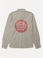 Woodbird WBBuzo EMB Check Shirt Off White 2636-702