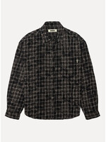 Woodbird WBJong Wash Check Shirt Black-White 2636-709
