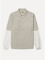 Woodbird WBWang J Sleeve Shirt Off White 2636-713
