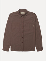 Woodbird WBBuzo Dau Check Shirt Brown-Red 2636-717