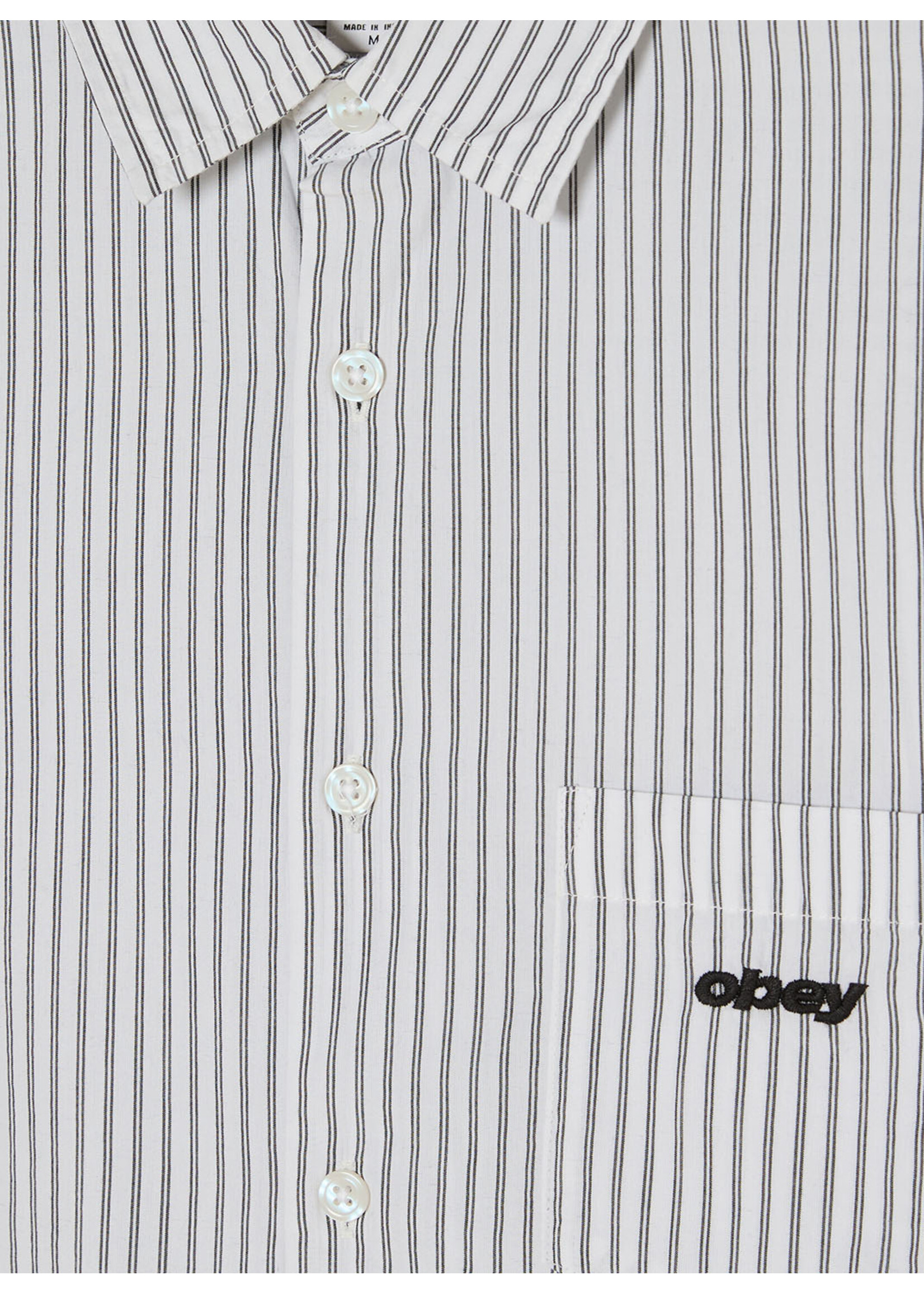 Obey William Woven White Multi 181200429-WTM