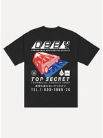 Obey Obey Top Secret Vintage Tee Black 168024466-VBL