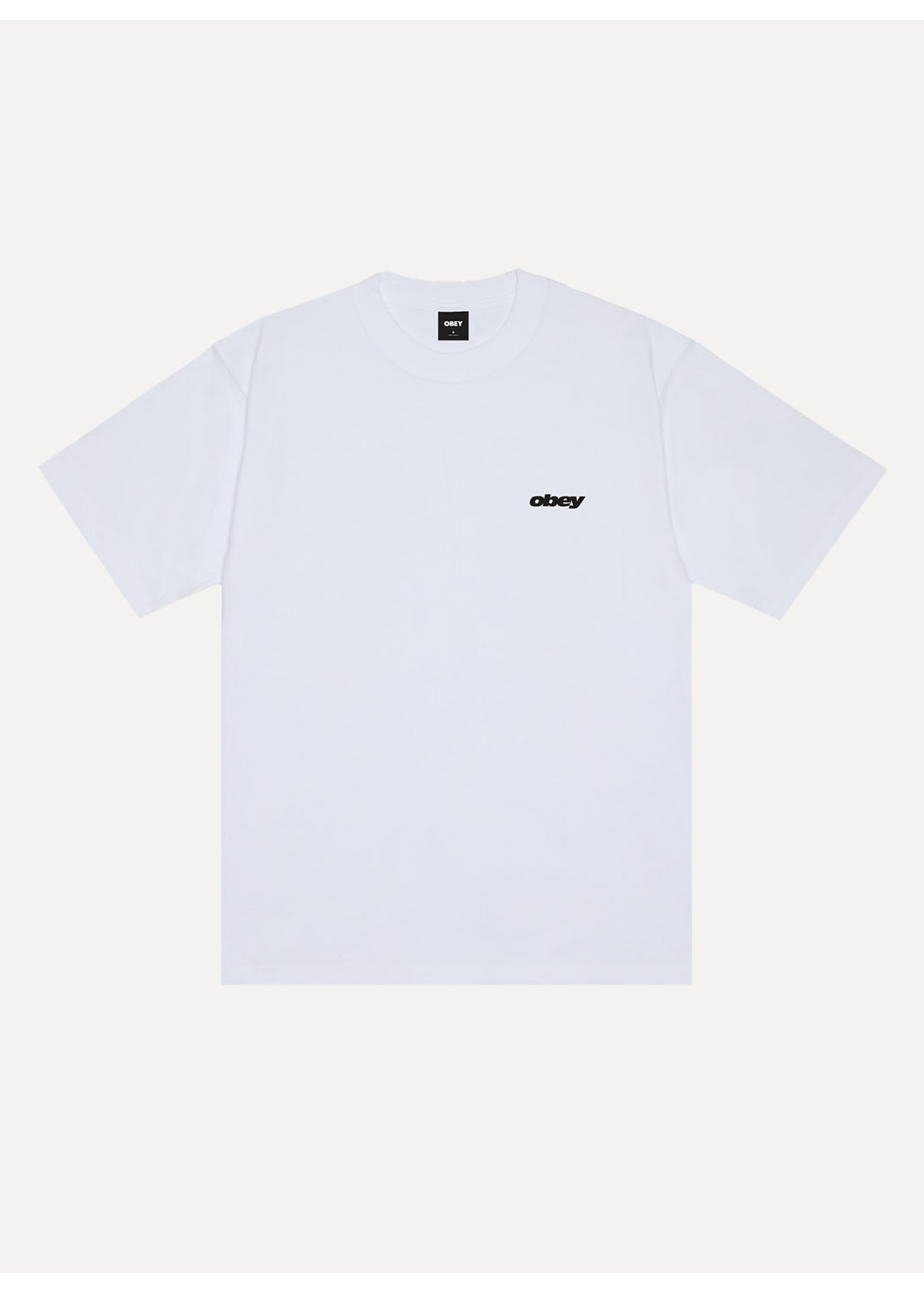 Obey Obey Shields Tee White 168024464-WHT