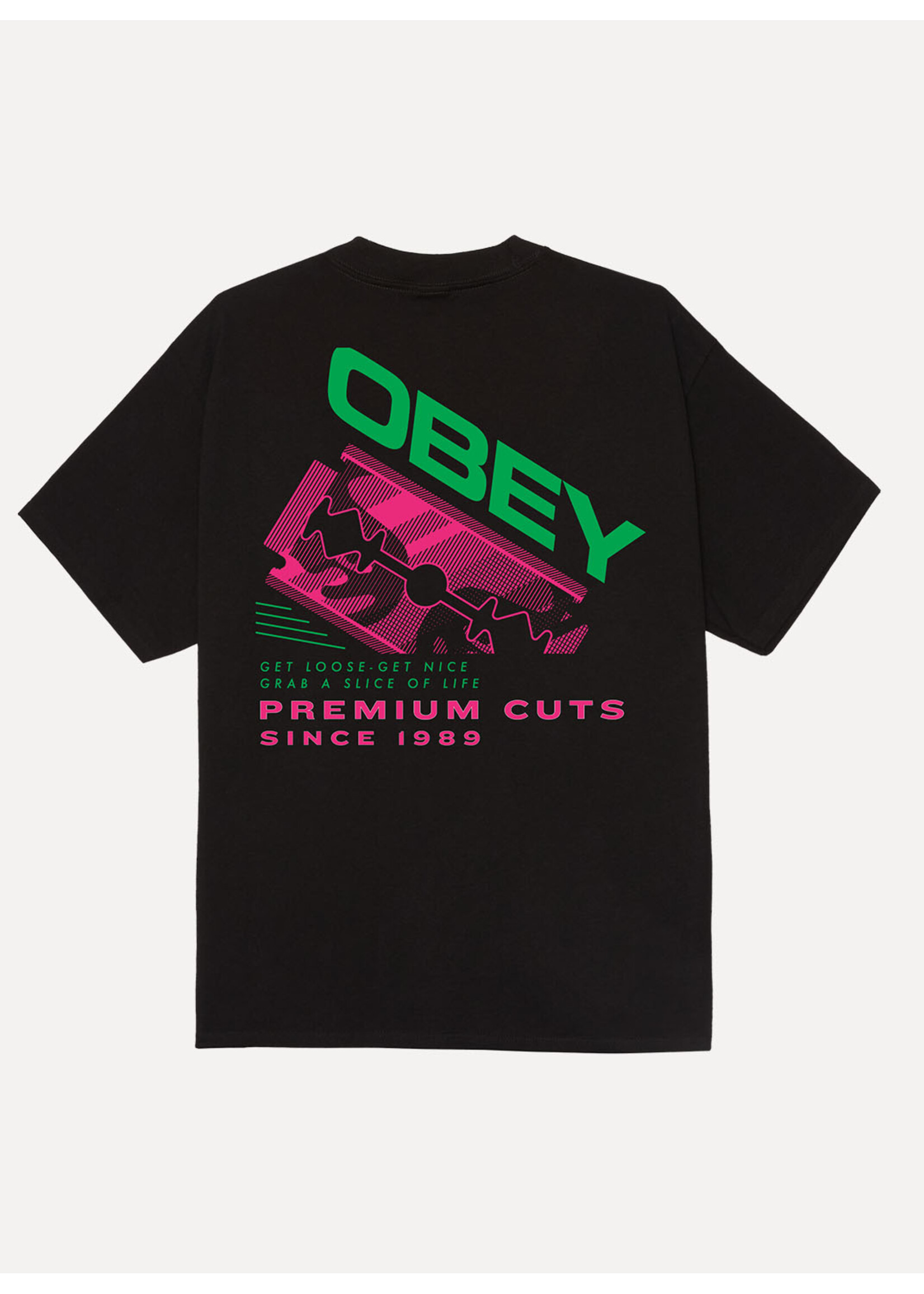 Obey Obey Razor Tee Black 165264482-BLK