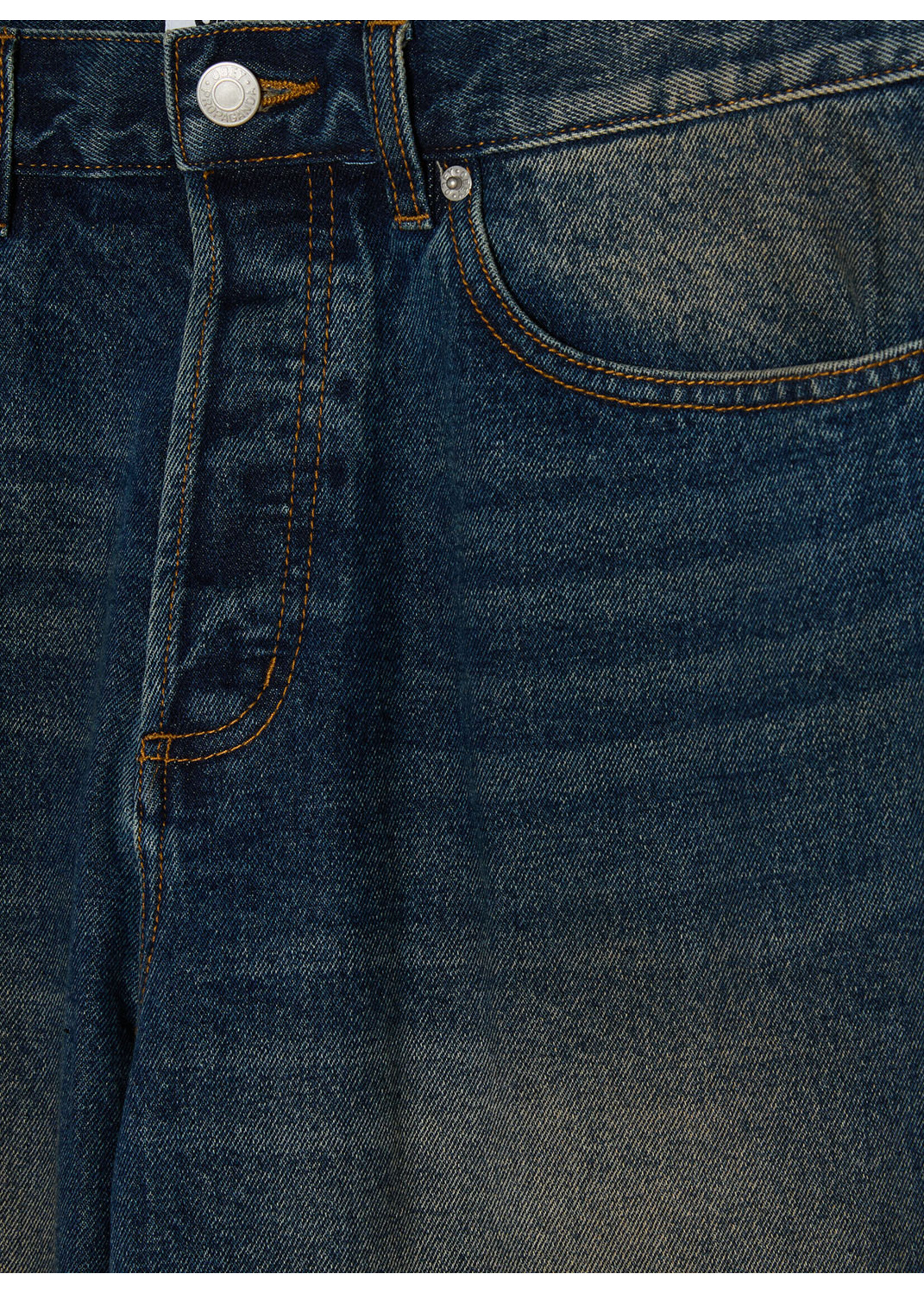 Obey Classic Baggy Denim Oil Stained Indigo 142010109-OSI