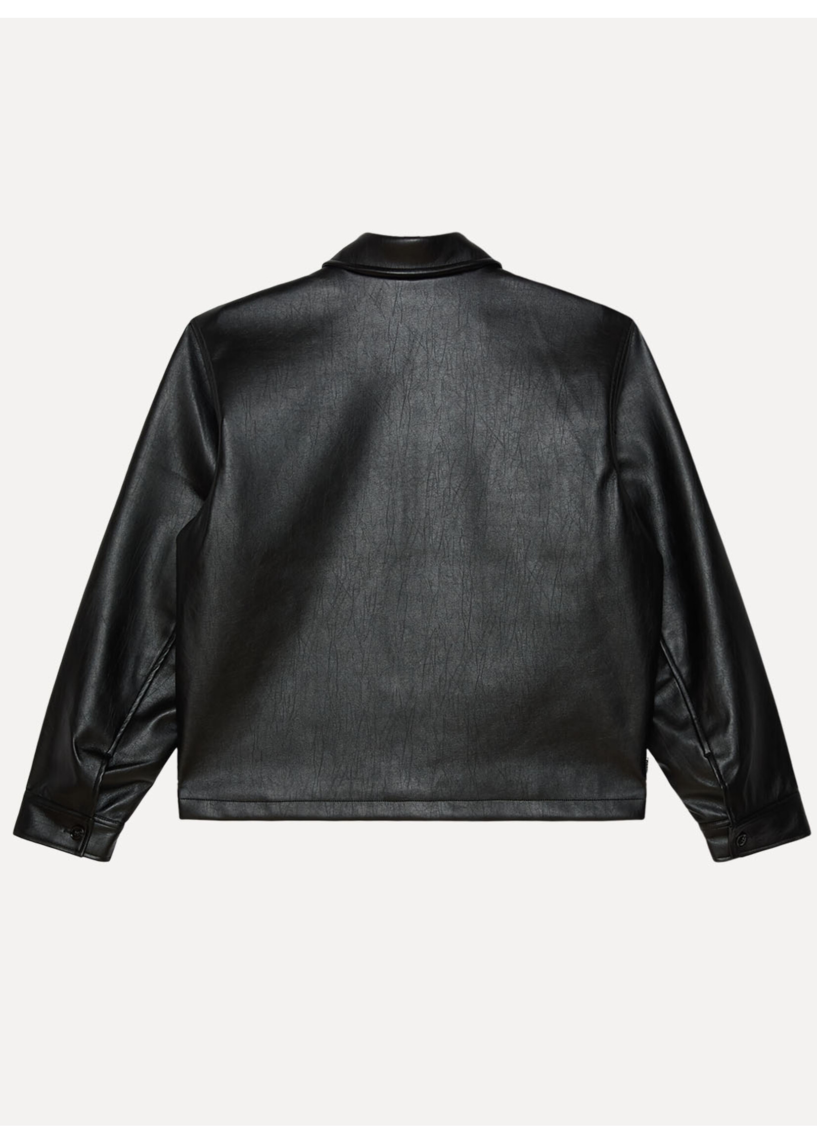 Obey Obey Workman Pu Jacket Black 121800631-BLK