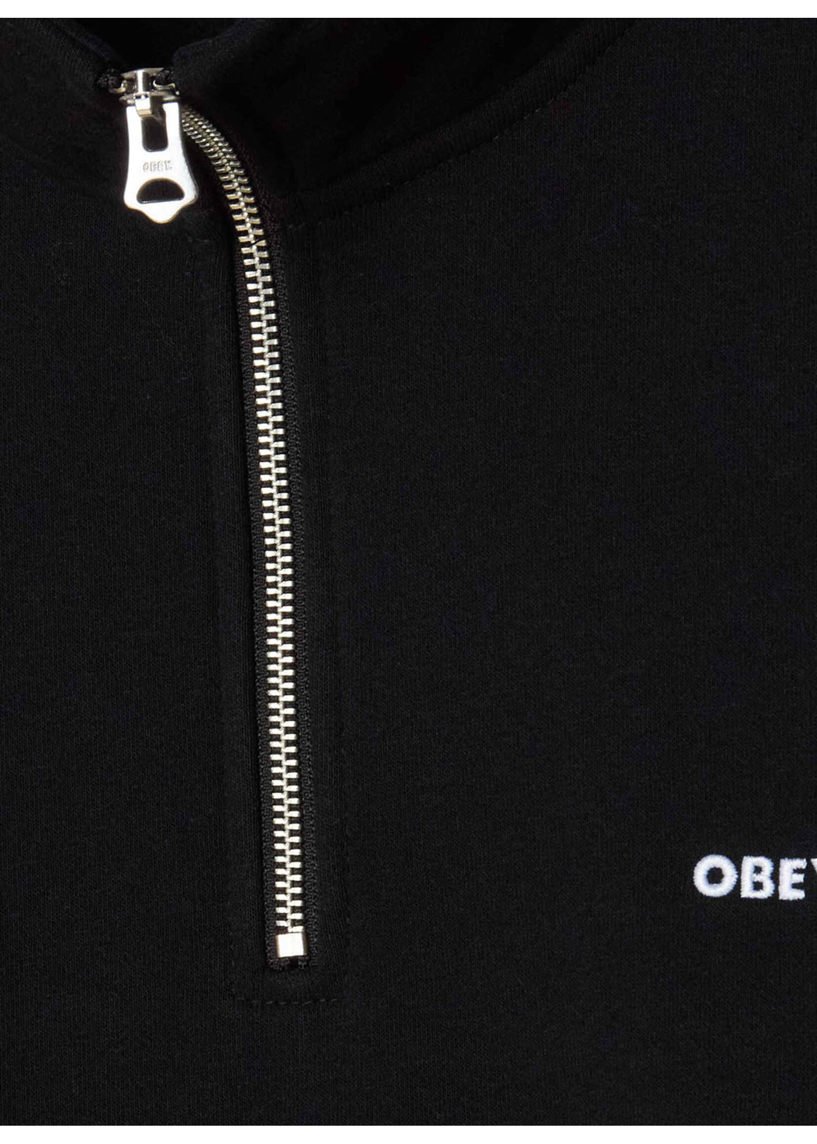 Obey Established Works Bold Mockneck Black 111620098-BLK
