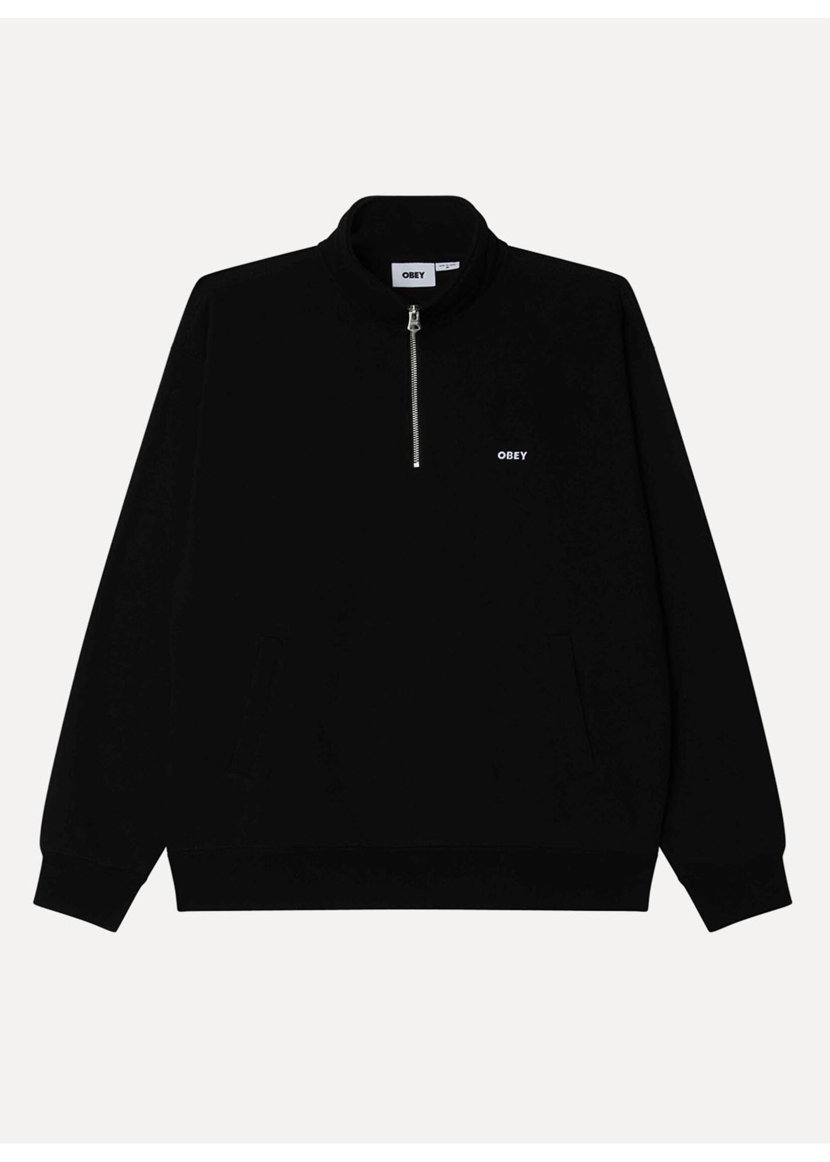 Obey Established Works Bold Mockneck Black 111620098-BLK