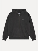 Obey Lowercase Pigment Zip Hood Pigment Digital Black 112460019-DIB